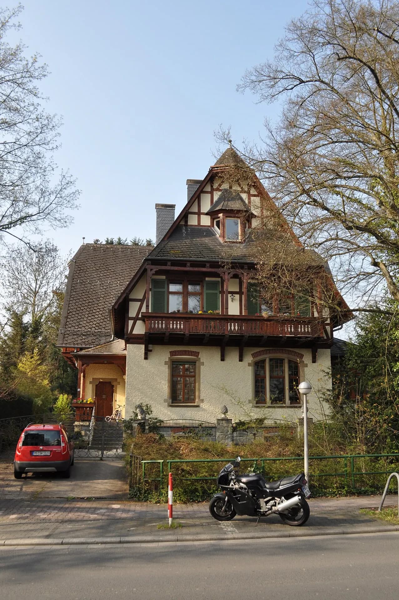 Fachwerkvilla in der Lindenallee in Bad Homburg-Dornholzhausen