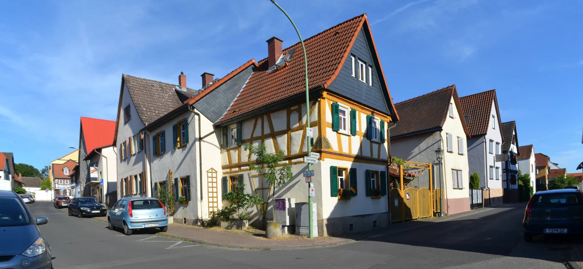 Ortskern an der Untergasse in Bad Vilbel-Dortelweil