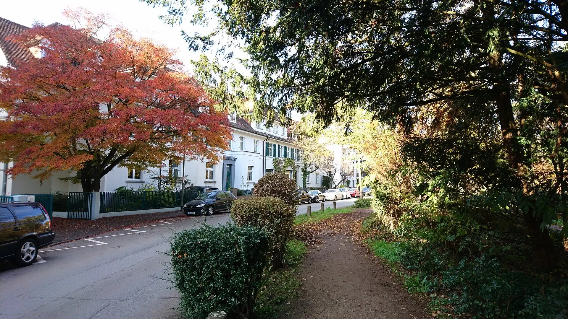 Wohnstraße am Dreieichring in Offenbach-Westend