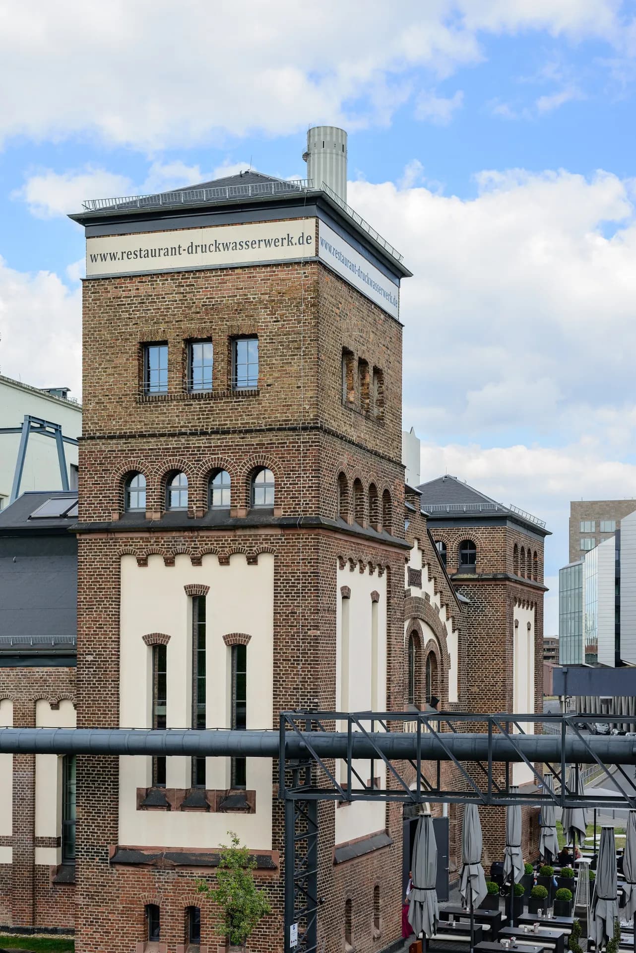 Ehemaliges Druckwasserwerk im Frankfurter Gutleutviertel