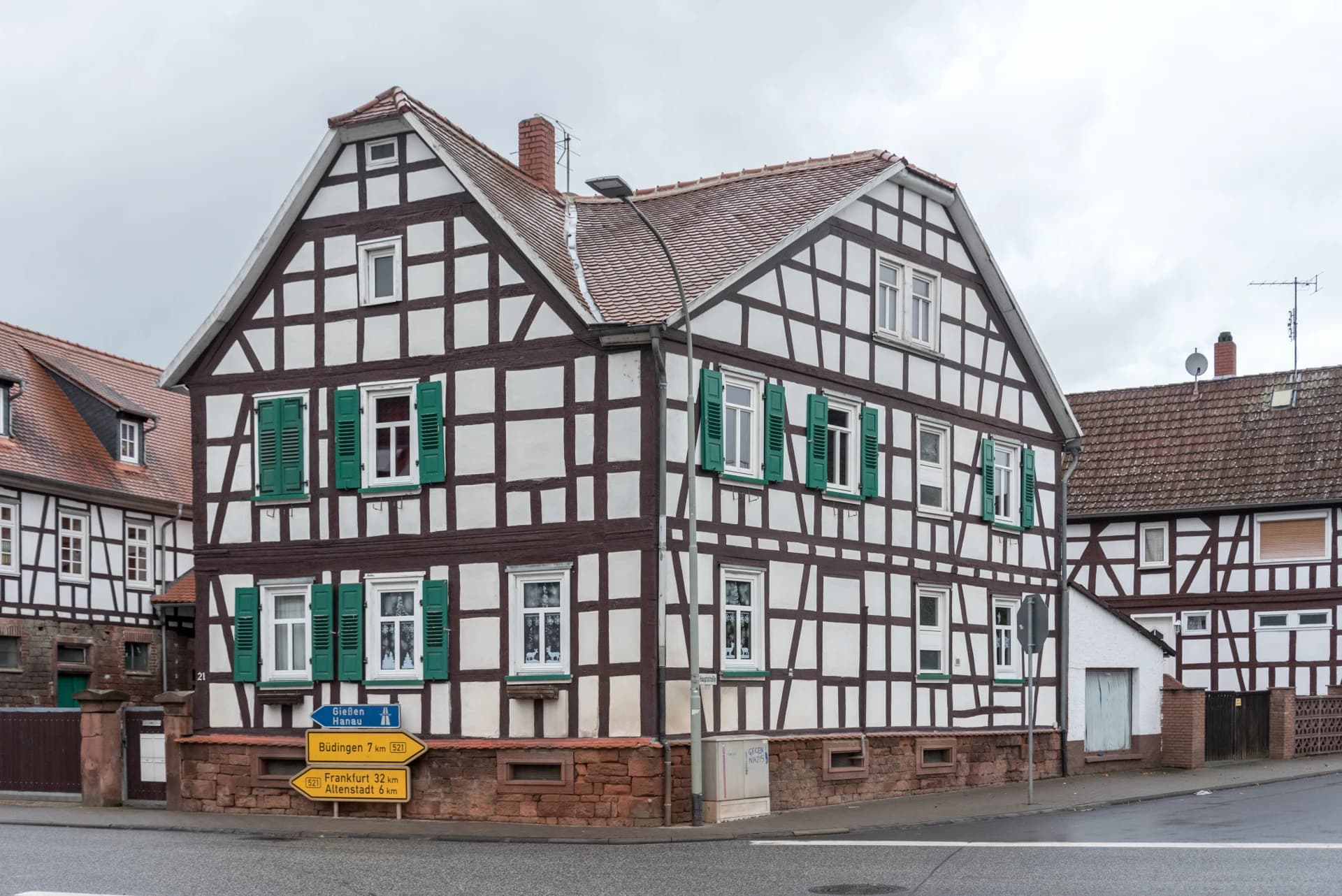 Fachwerkhaus Hauptstraße 21 in Büdingen-Düdelsheim