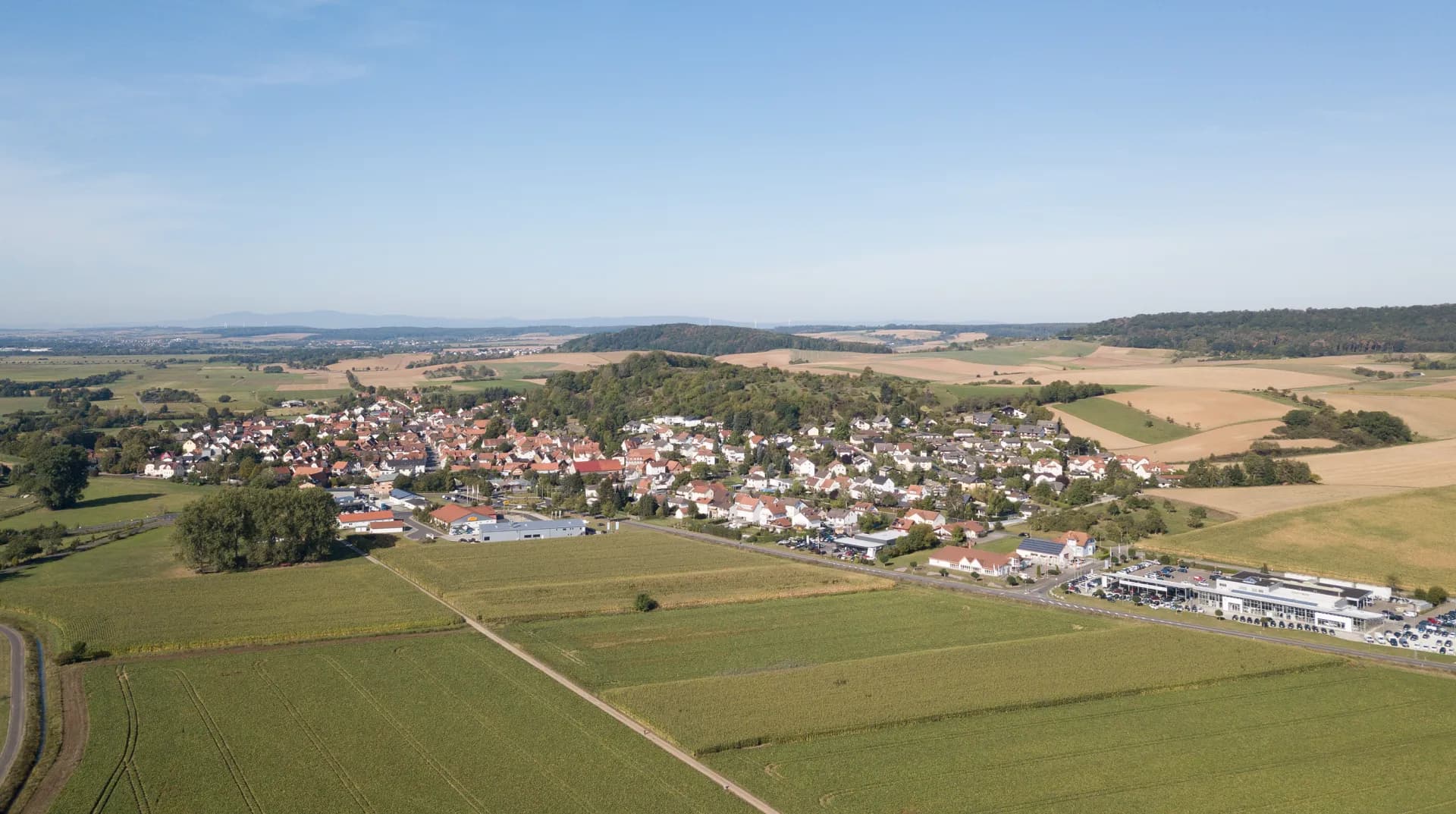 Luftbild von Büdingen-Düdelsheim