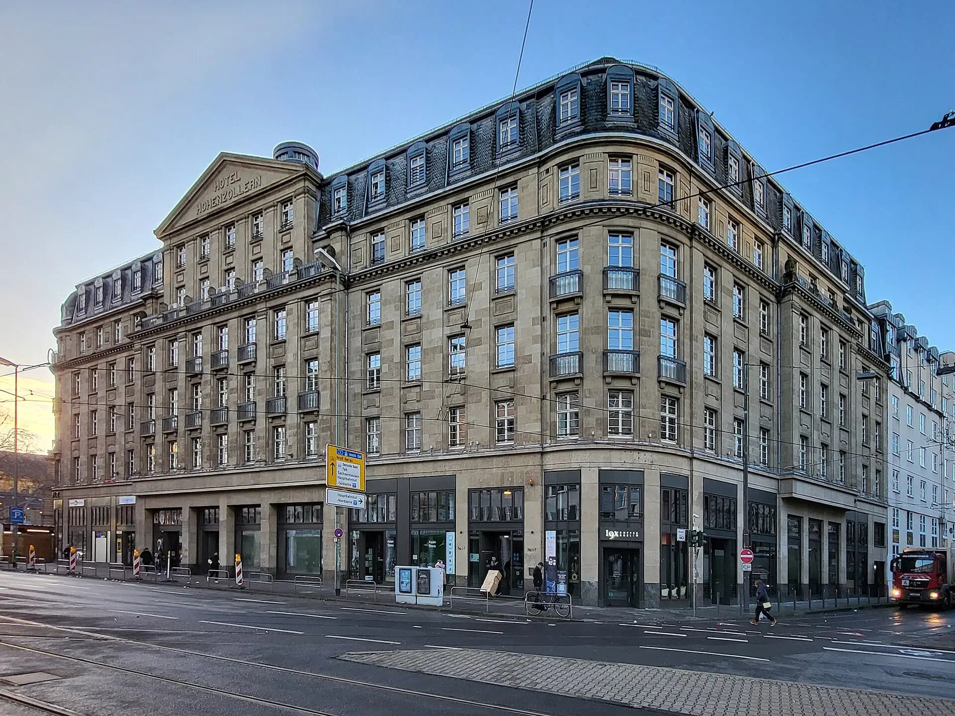 Gebäude Düsseldorfer Straße 1 bis 7 im Frankfurter Bahnhofsviertel