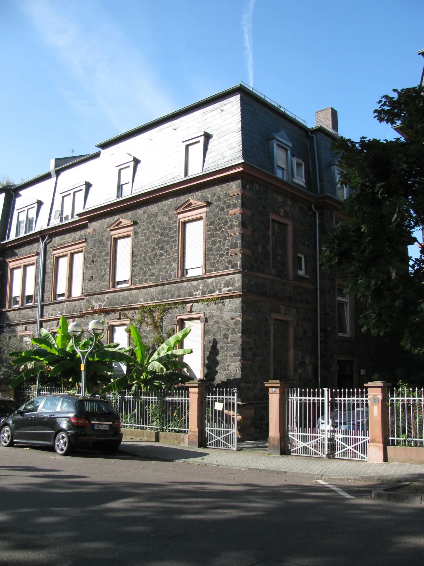 Bruchsteinhaus in der Eberhardstraße 6 in Hanau