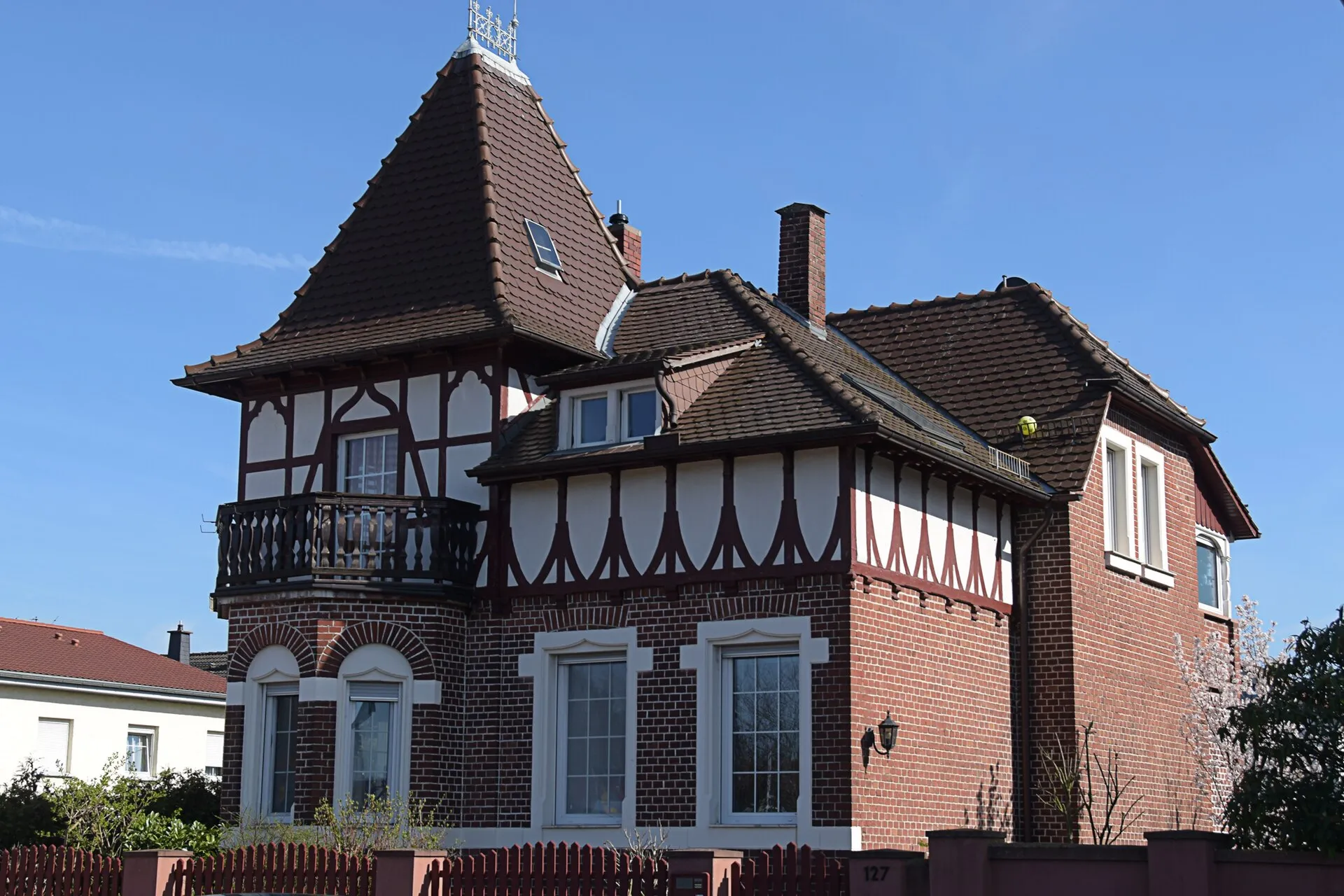 Jugendstilvilla in der Eberstädter Straße 127 in Pfungstadt