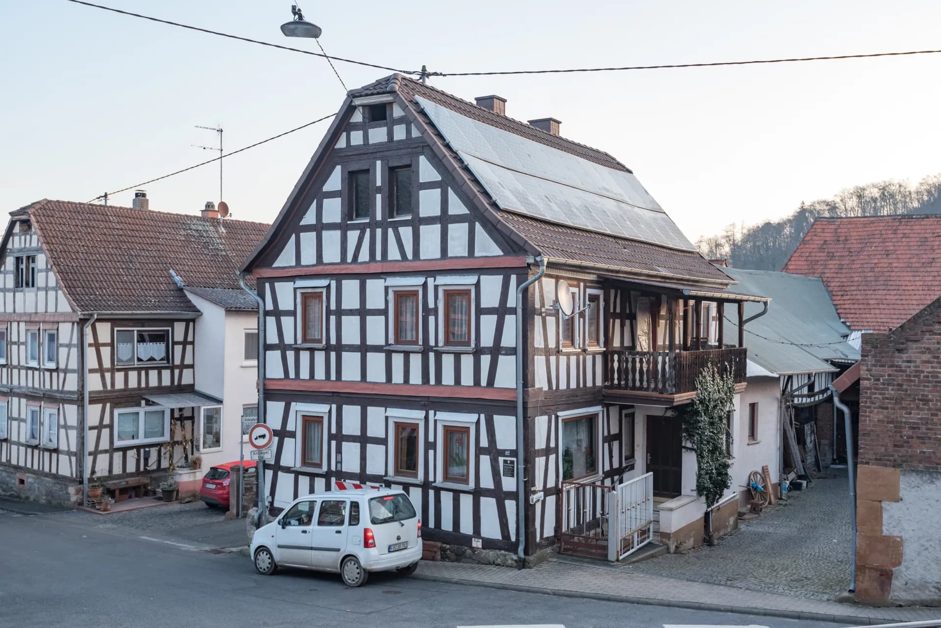 Straßenzug Unterpforte in Büdingen-Eckartshausen