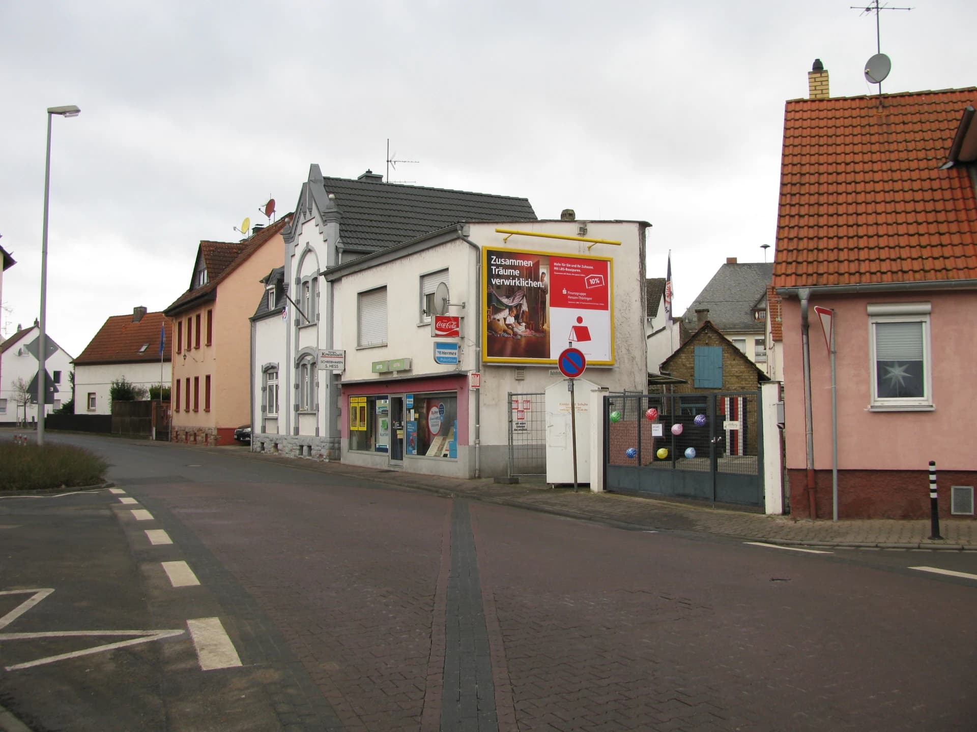 Ortsdurchfahrt Bahnhofstraße in Eddersheim, Hattersheim am Main