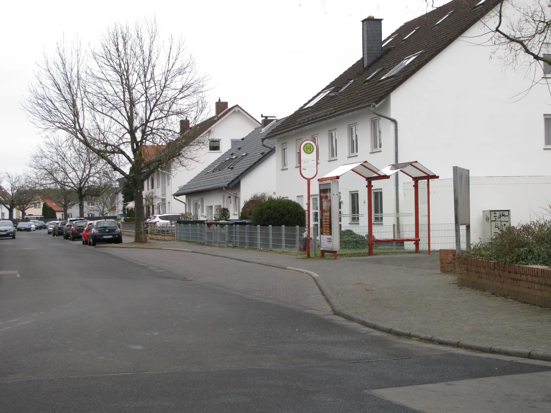 Bushaltestelle An der Lache in Eddersheim, Hattersheim am Main