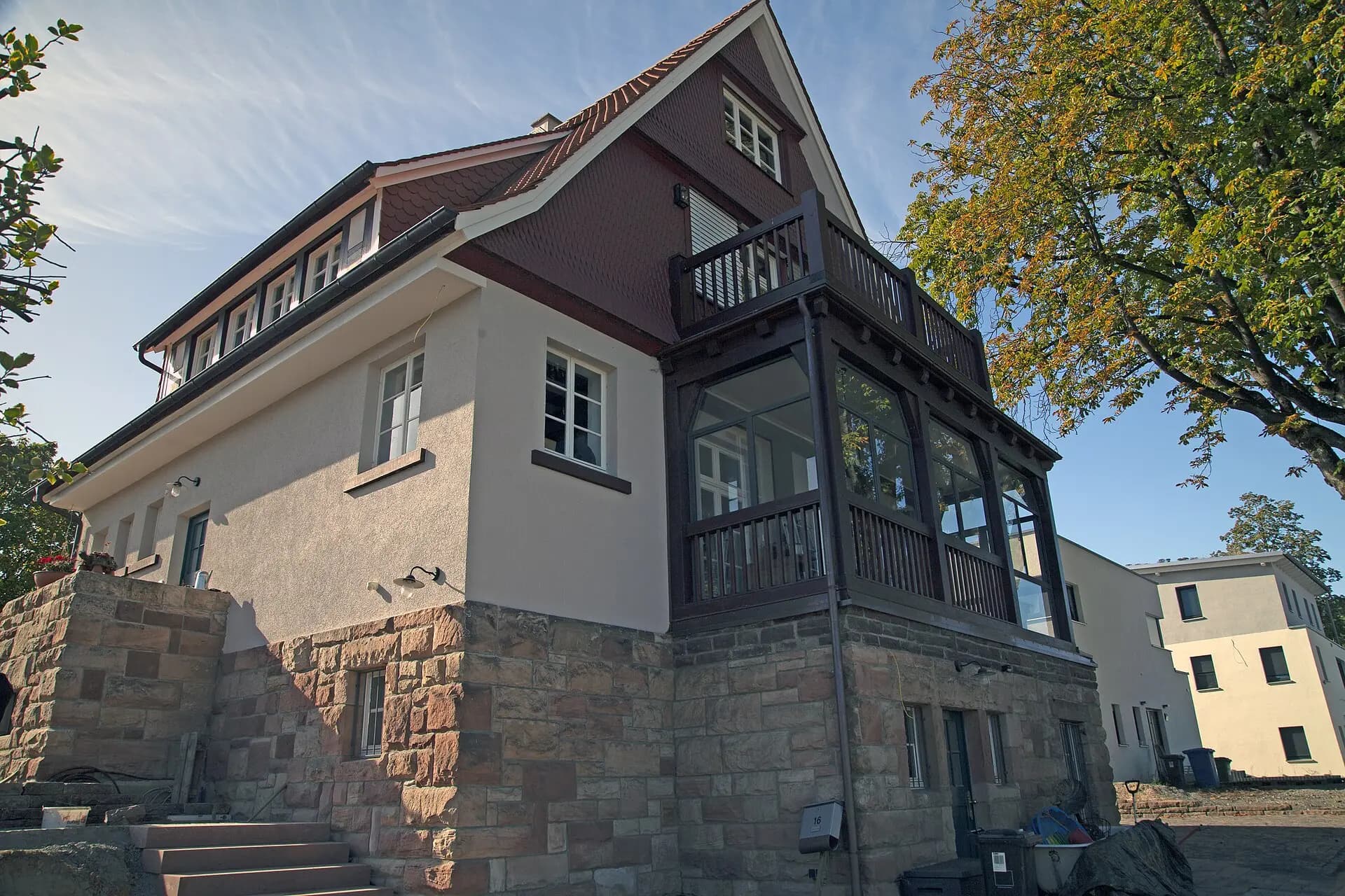 Wohnhaus der ehemaligen Gärtnerei in Roßdorf