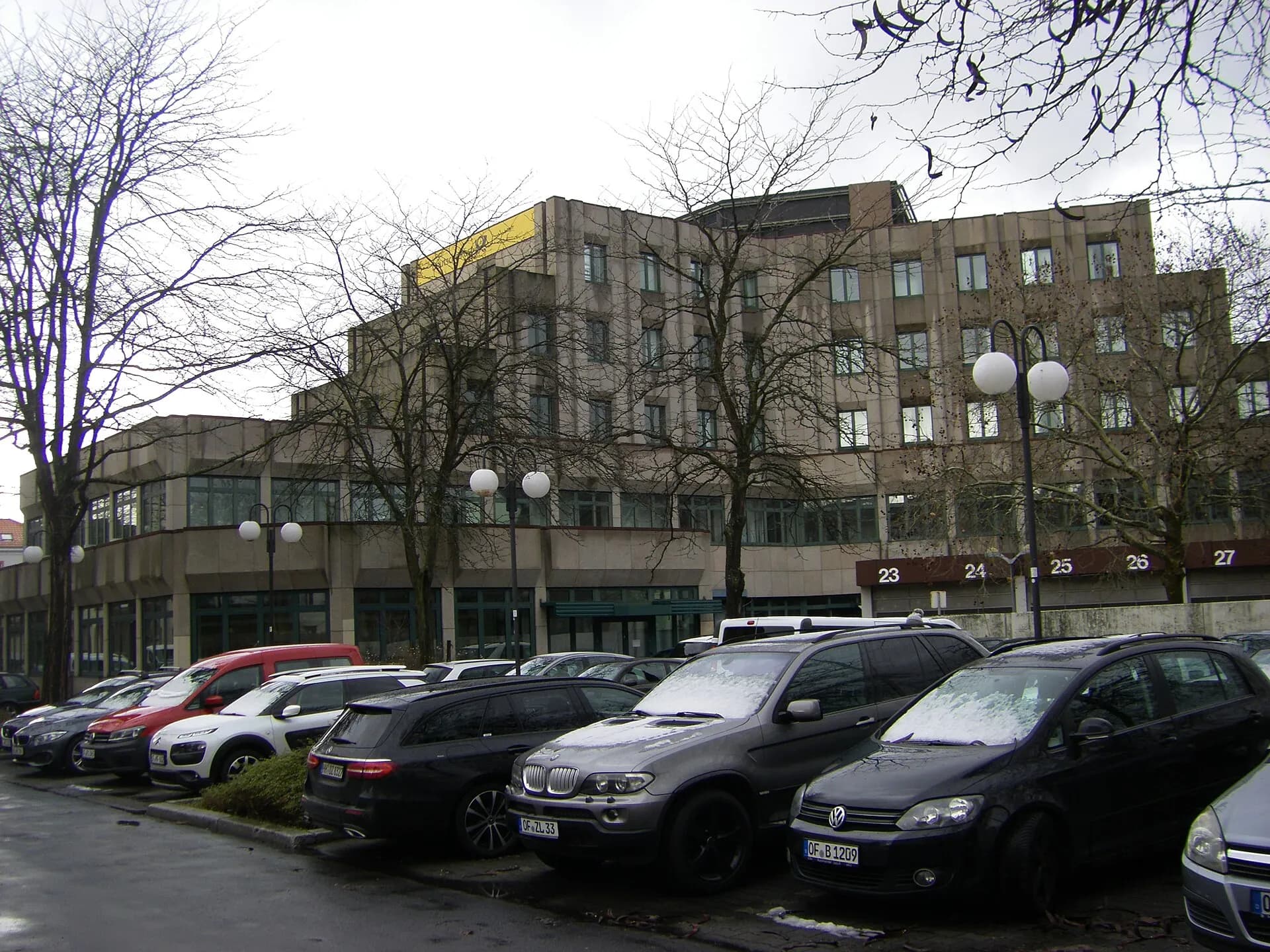 Ehemalige Hauptpost im Senefelderquartier in Offenbach
