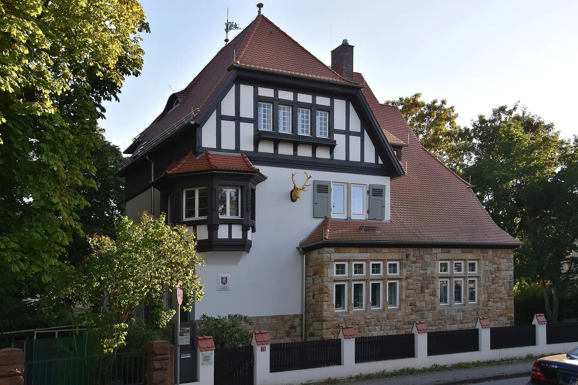Ehemalige Oberförsterei in Darmstadt-Bessungen