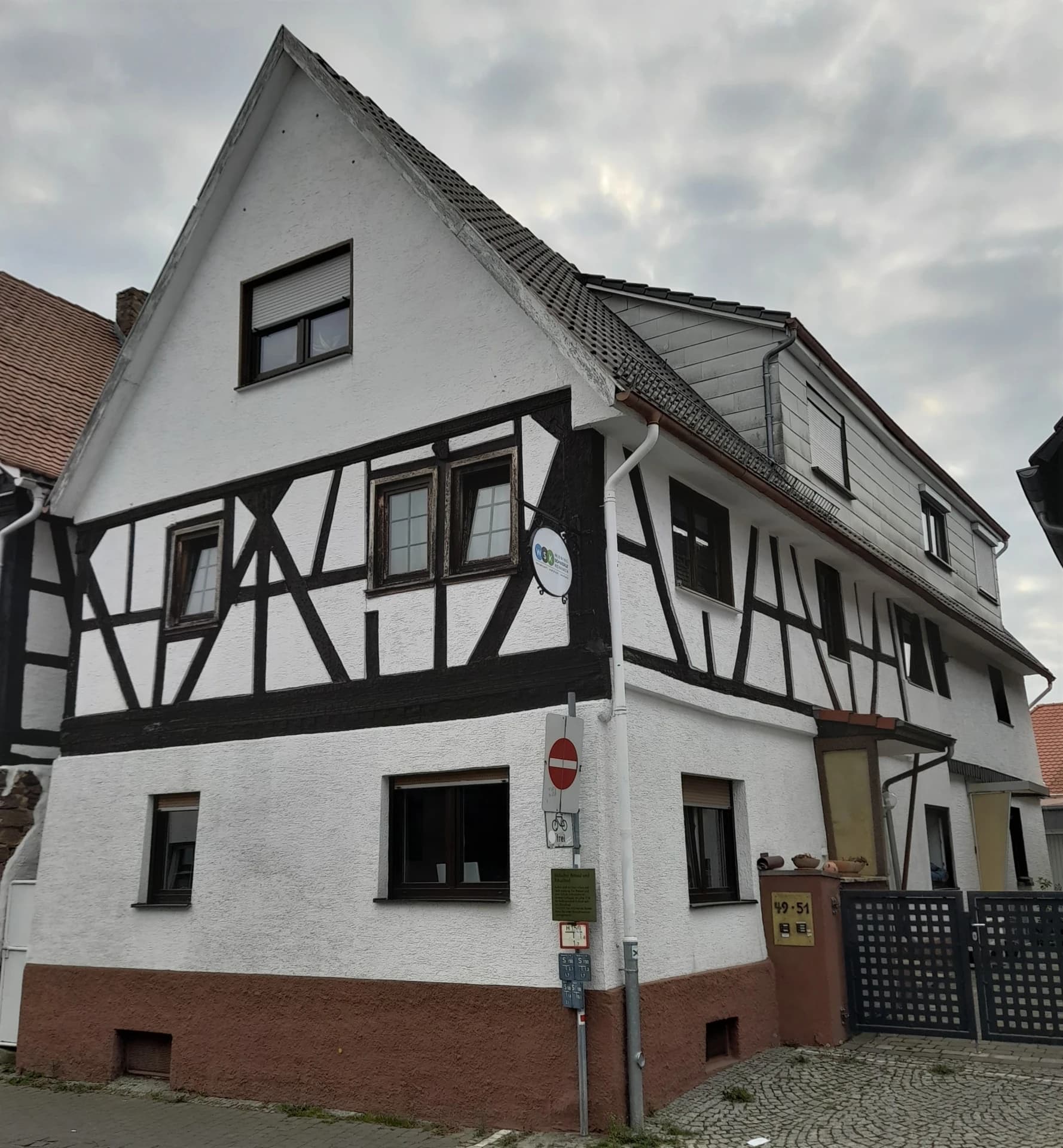 Ehemalige Synagoge in der Fahrgasse in Dreieich-Dreieichenhain