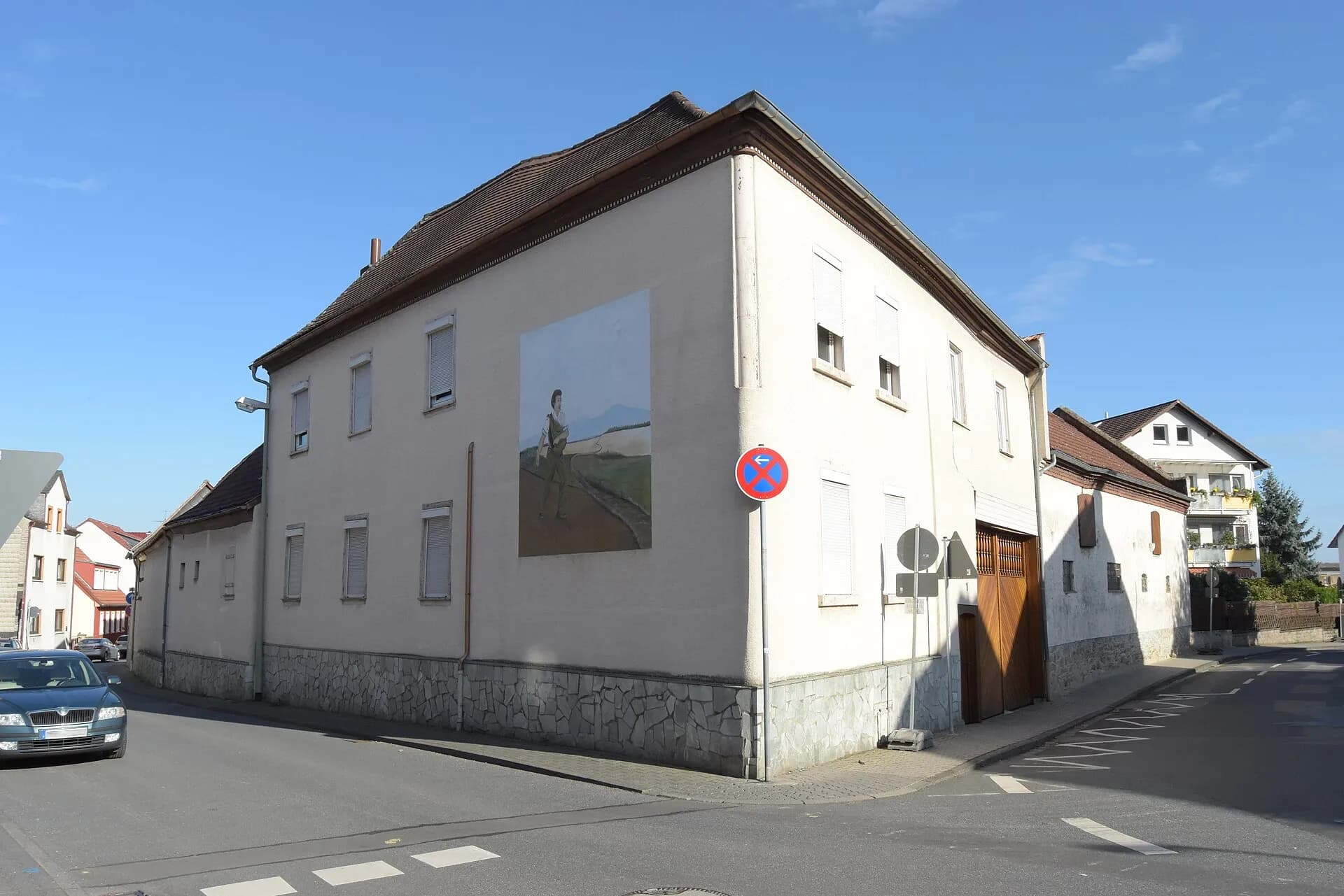 Ehemaliger Gasthof in der Leiershohlstraße in Eschborn