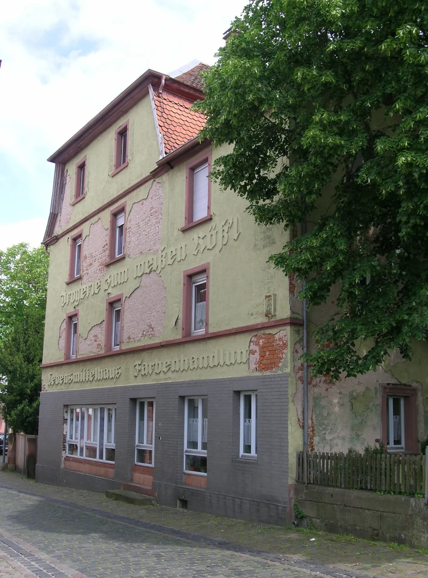 Ehemaliges Gasthaus in der Altstadt von Wörth am Main