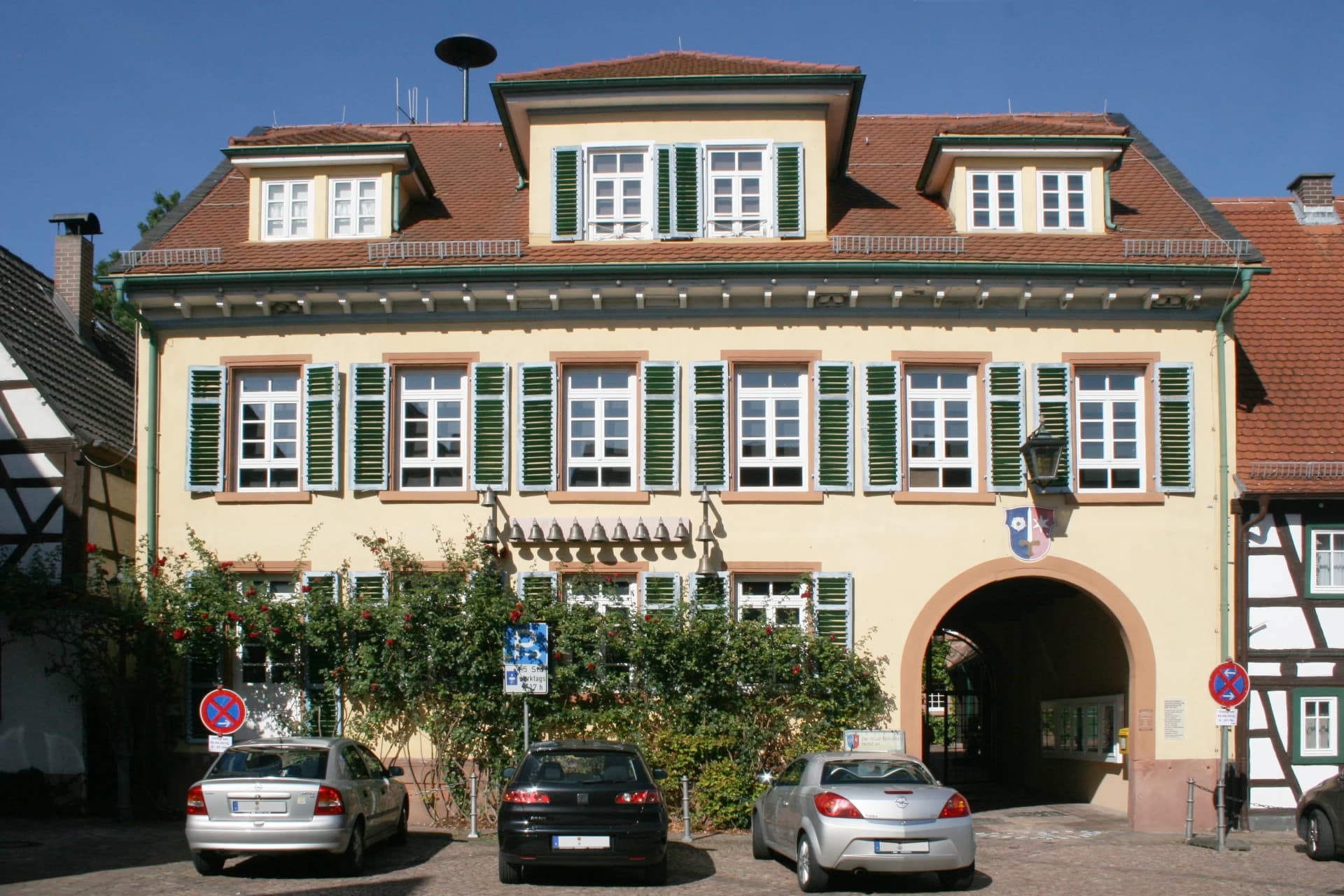 Ehemaliges Kreisamt in der Marktstraße in Neustadt in Breuberg