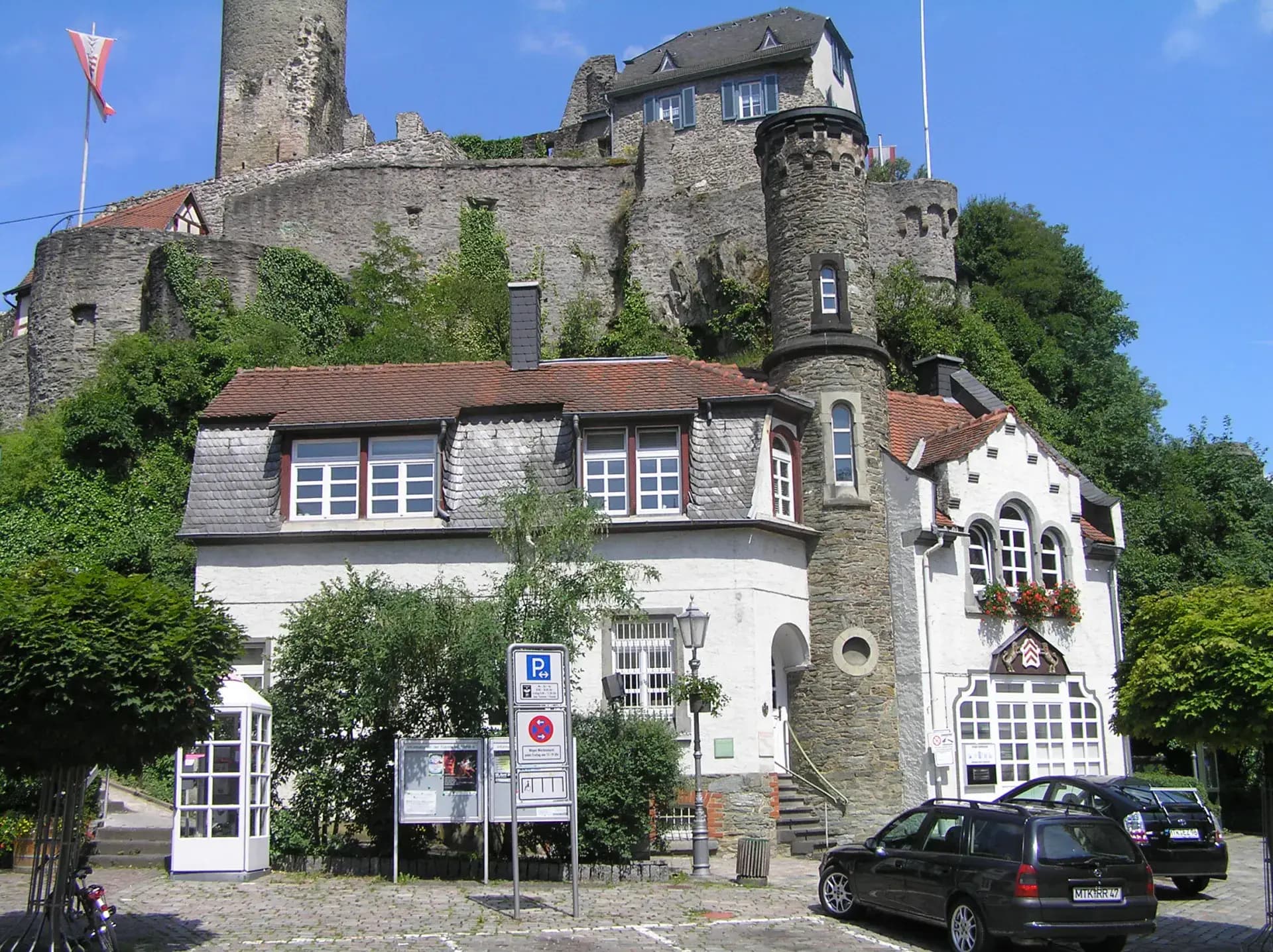 Ehemaliges Rathaus unterhalb der Burg in Eppstein