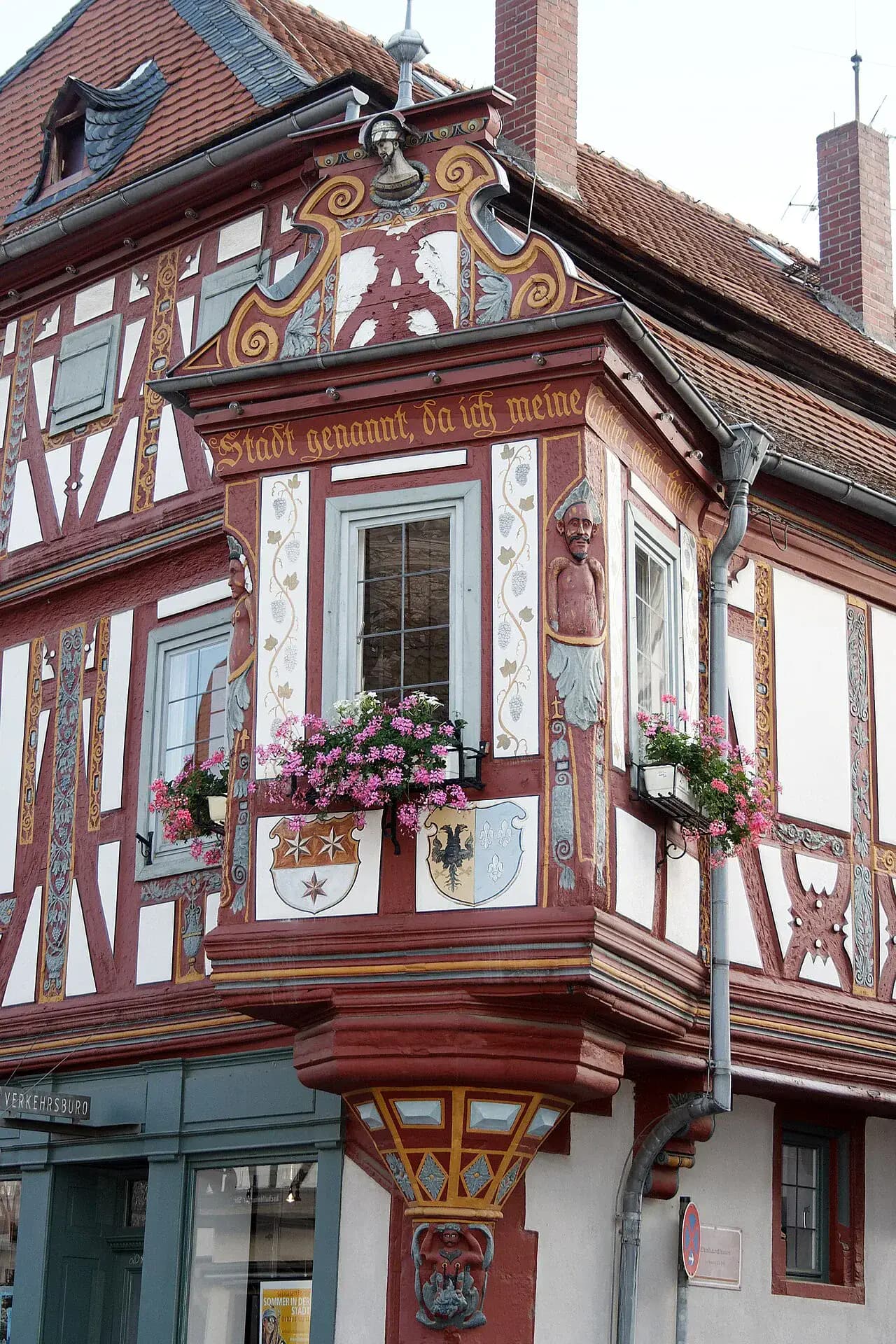 Erker des Einhardhauses in Seligenstadt
