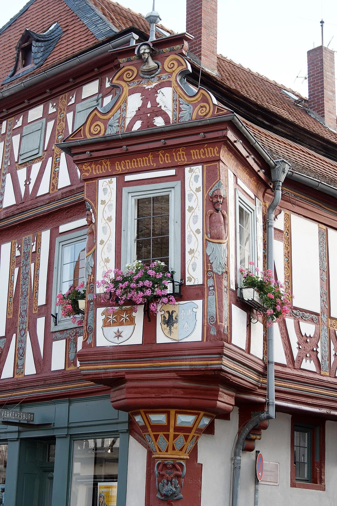 Erker des Einhardhauses in Seligenstadt