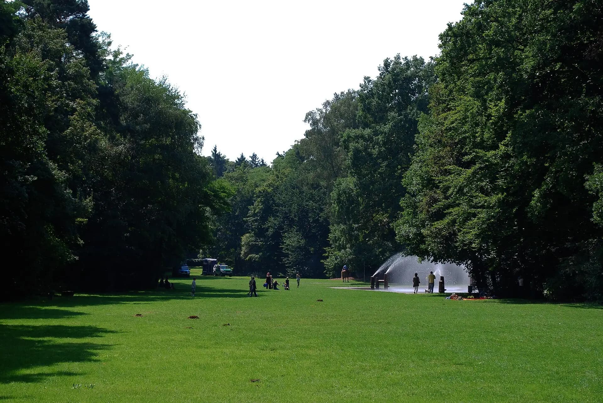 Waldrand am Leonhard-Eißnert-Park am Bieberer Berg in Offenbach
