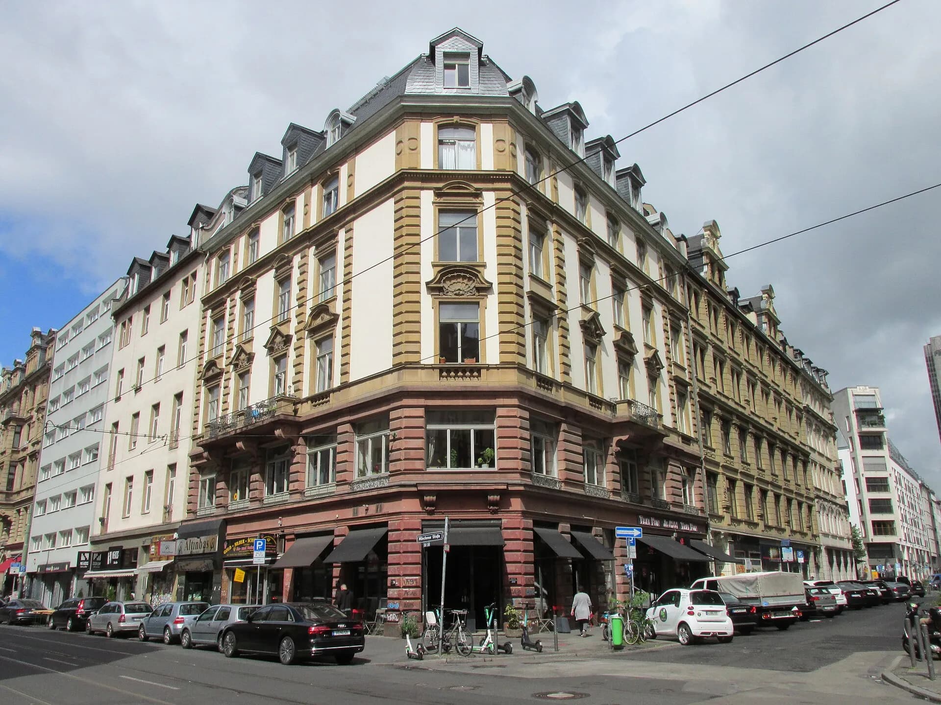Wohn- und Geschäftshaus Elbestraße 15 im Frankfurter Bahnhofsviertel