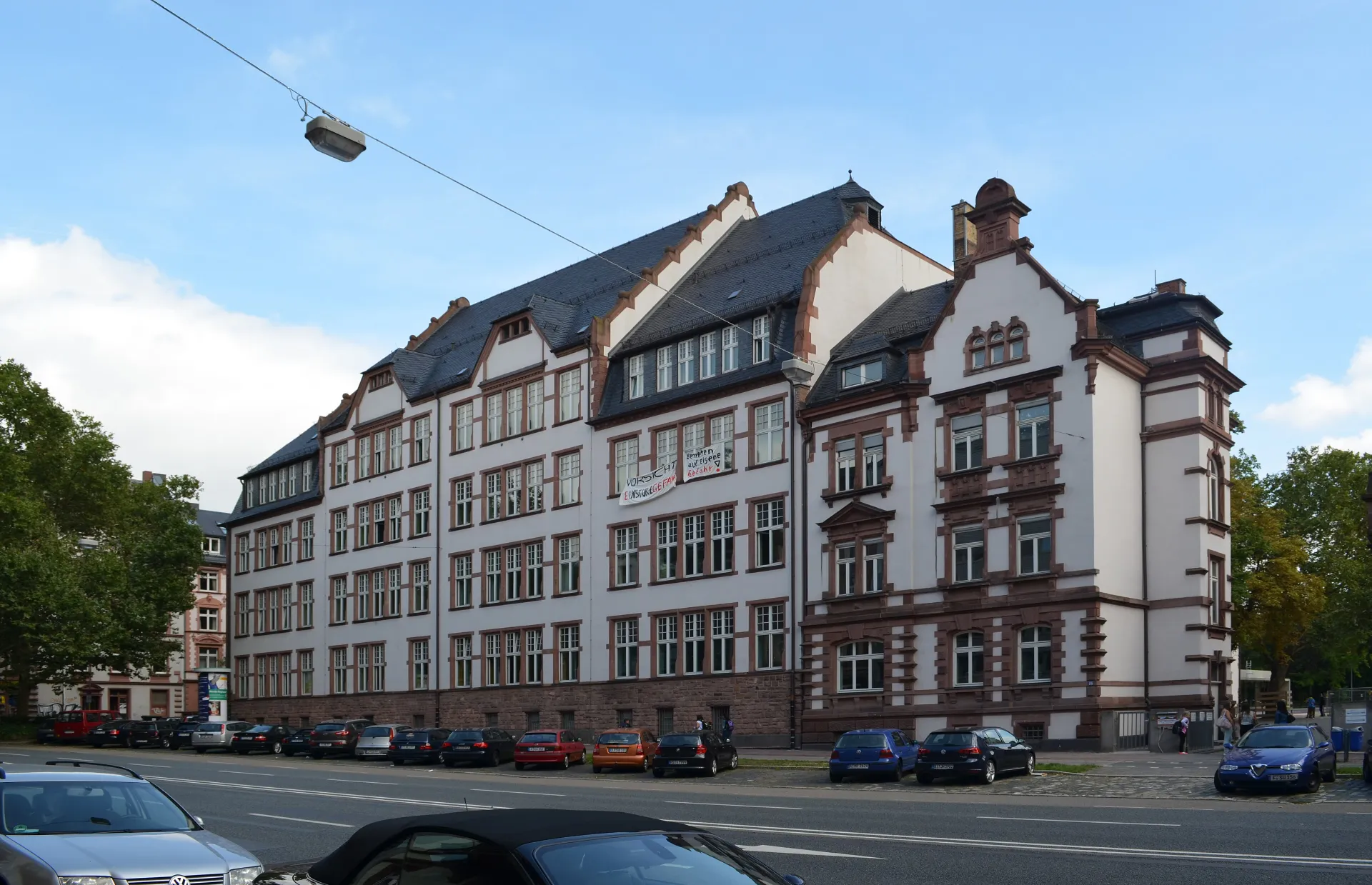 Elisabethenschule an der Vogtstraße im Frankfurter Nordend