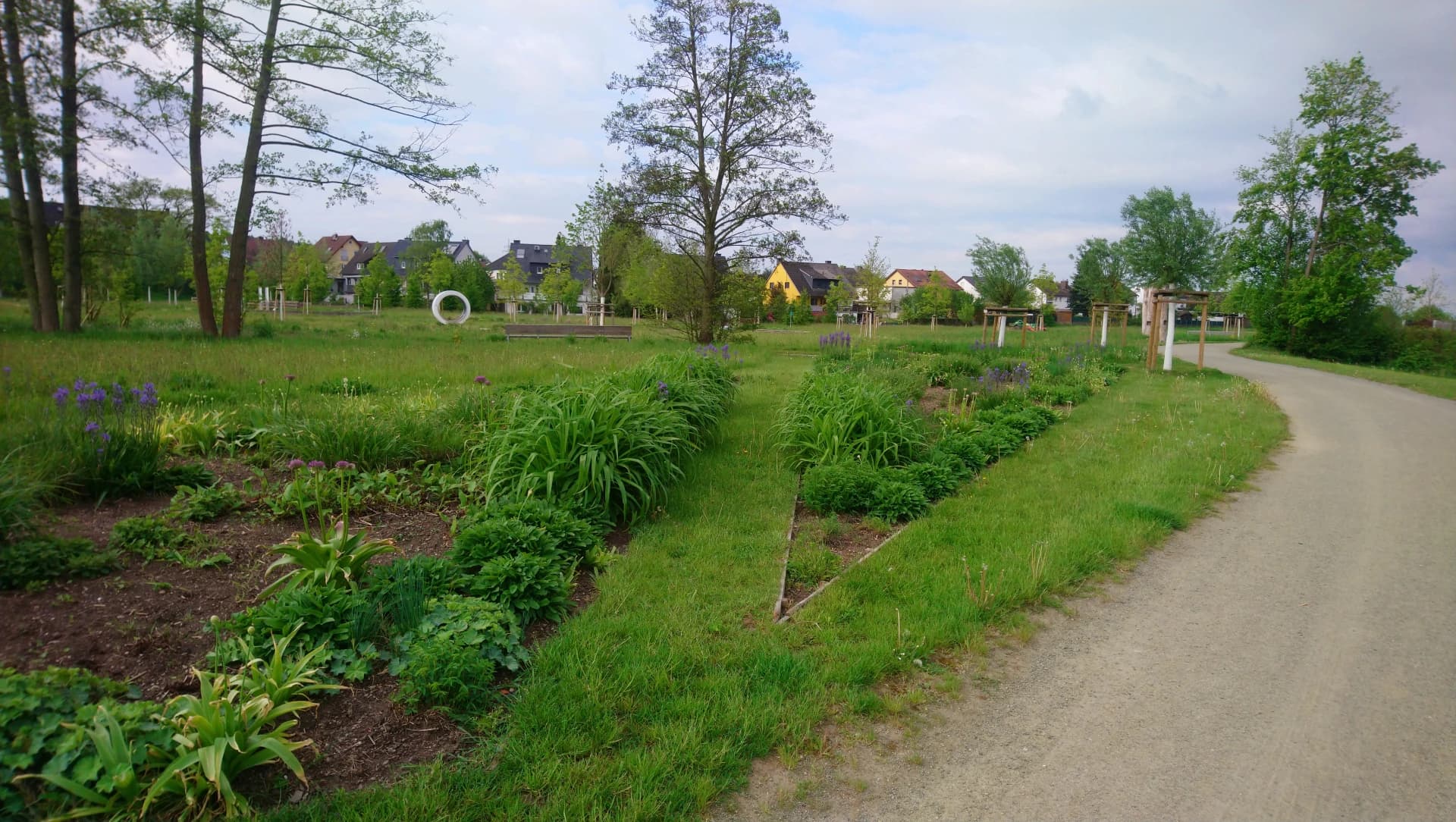 Gartenanlage im Energiepark Alzenau
