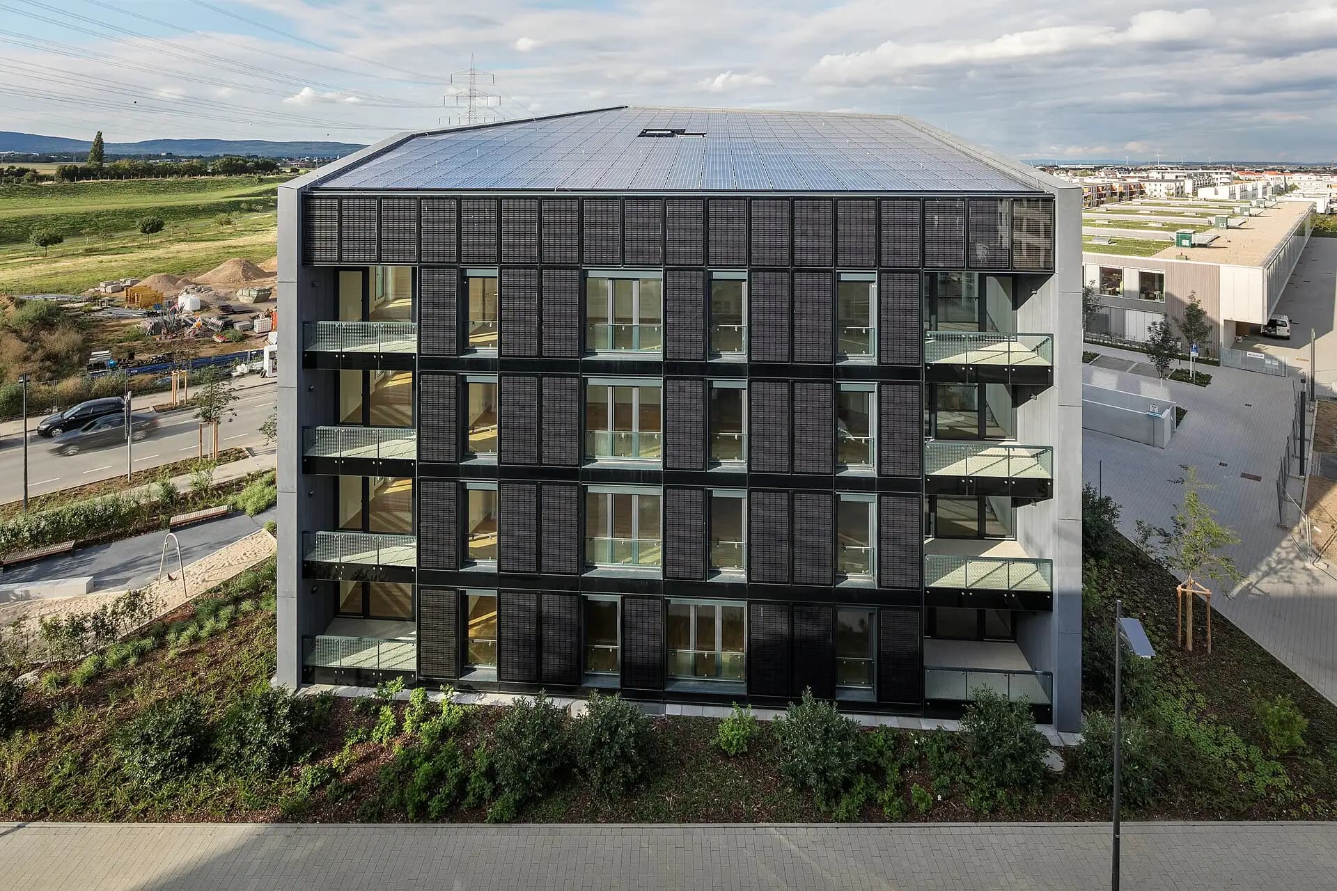 Energieplus-Wohnhaus in Frankfurt Kalbach-Riedberg