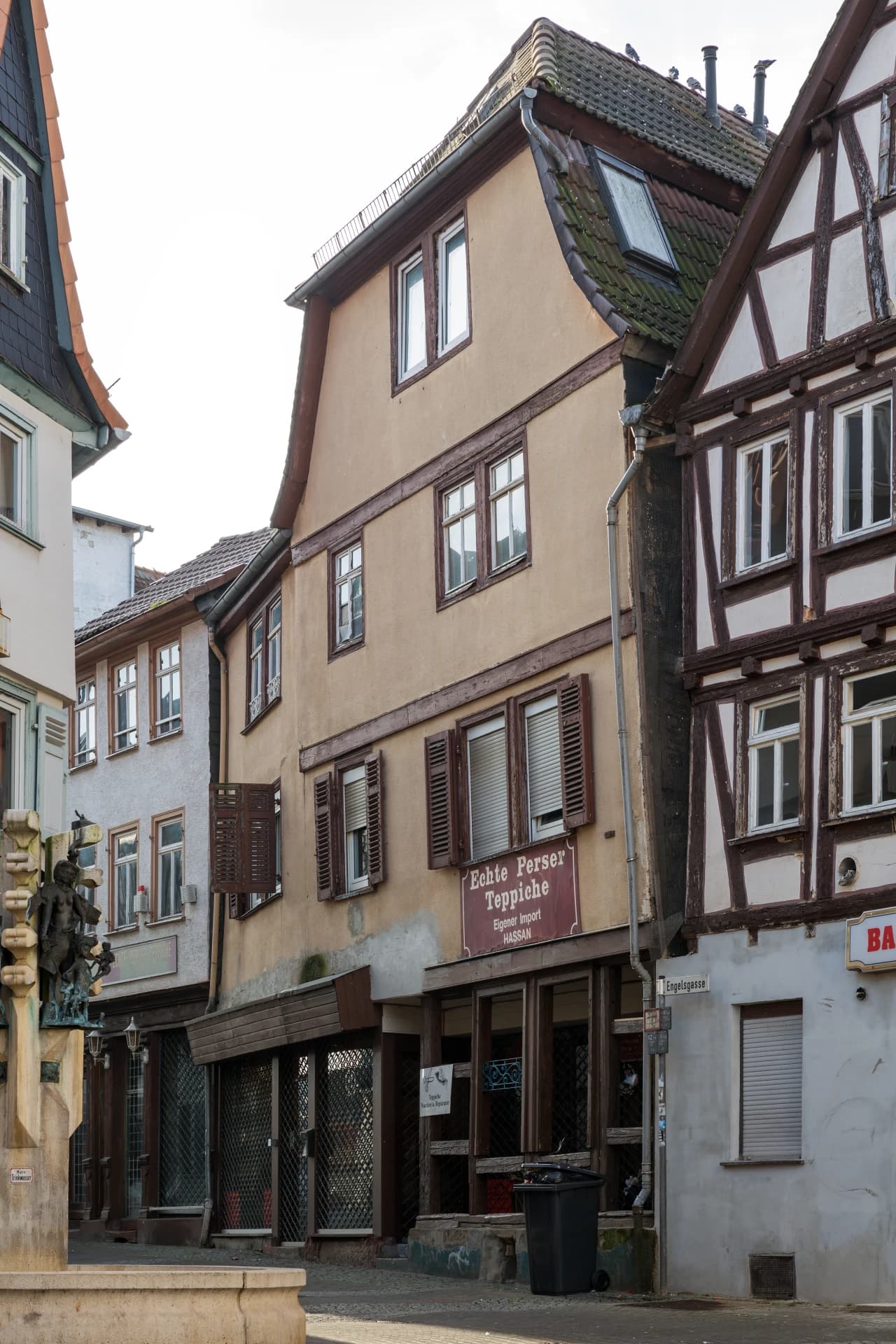 Fachwerkhaus Engelsgasse 1 in Friedberg (Hessen)