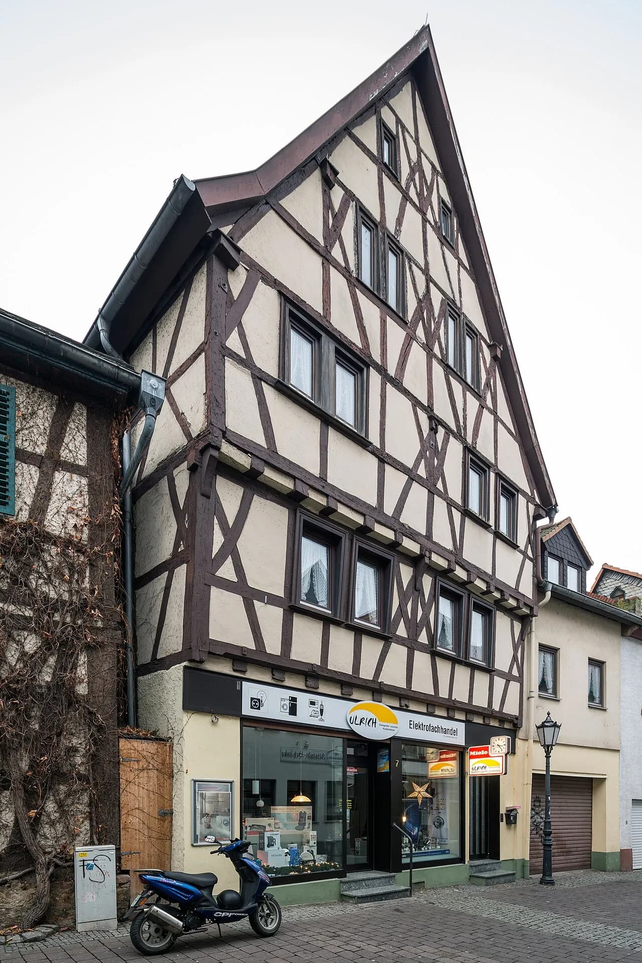 Fachwerkhaus Engelsgasse 7 in Friedberg (Hessen)