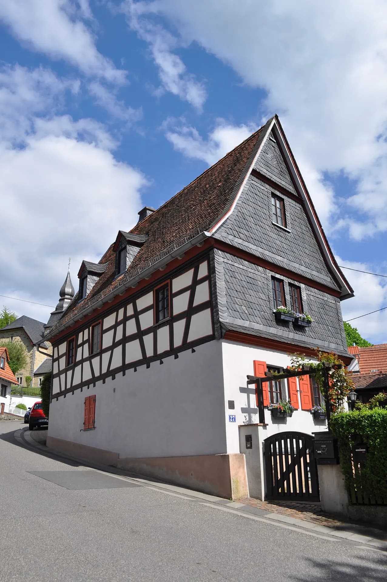 Fachwerkhaus in der Ehlhaltener Straße in Kelkheim-Eppenhain