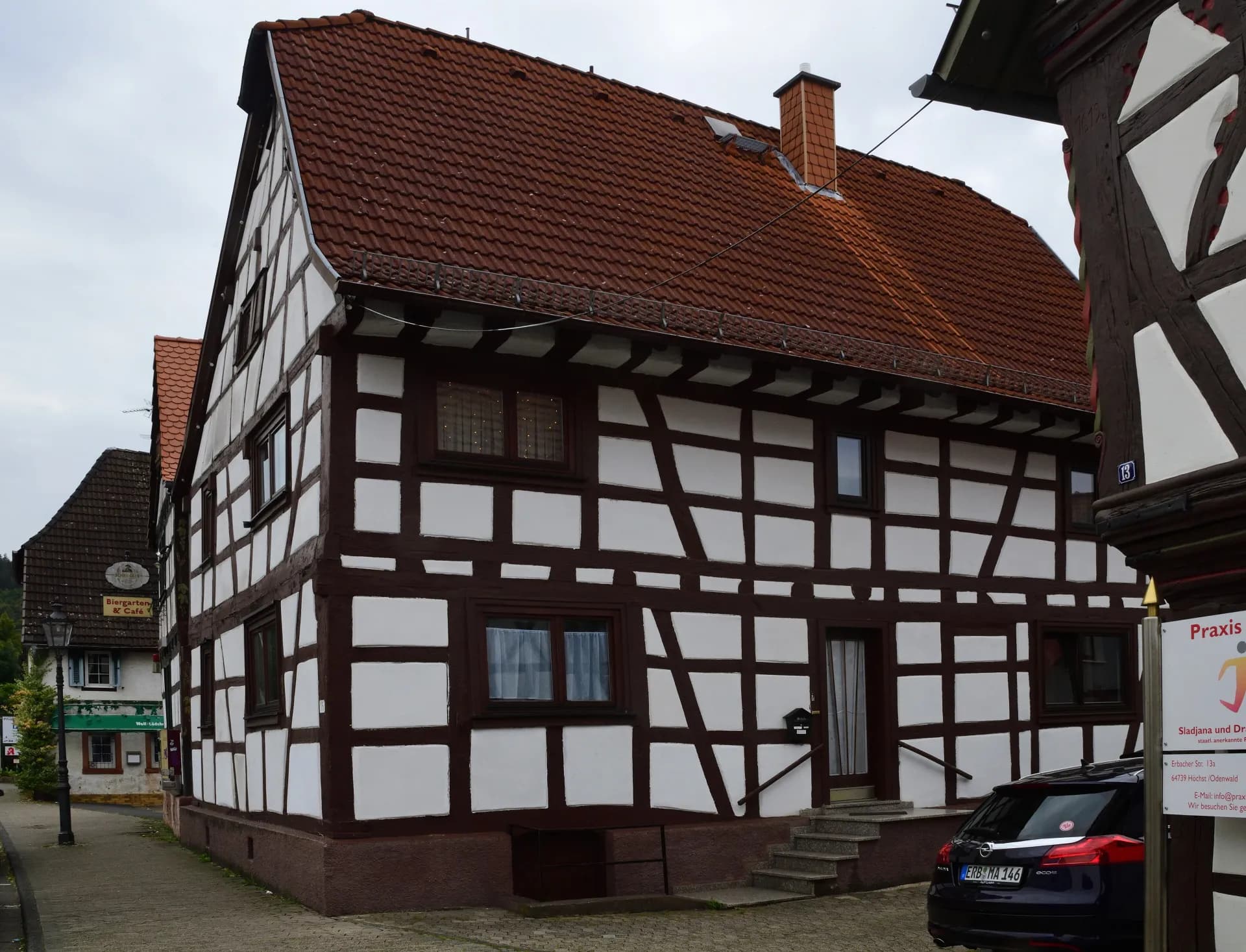 Fachwerkhaus Erbacher Straße 15 in Höchst im Odenwald