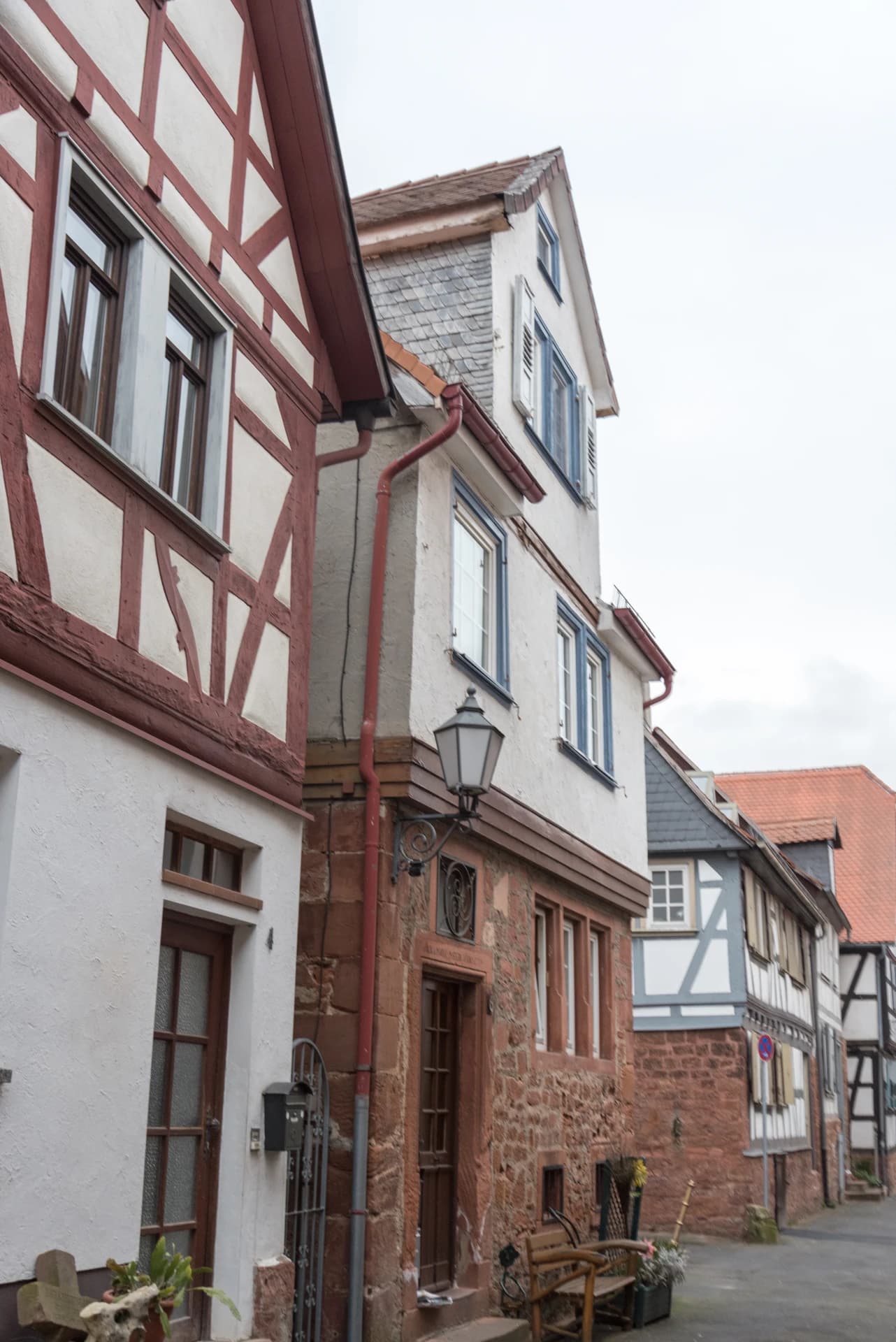 Fachwerkhaus in der Erbsengasse in Büdingen