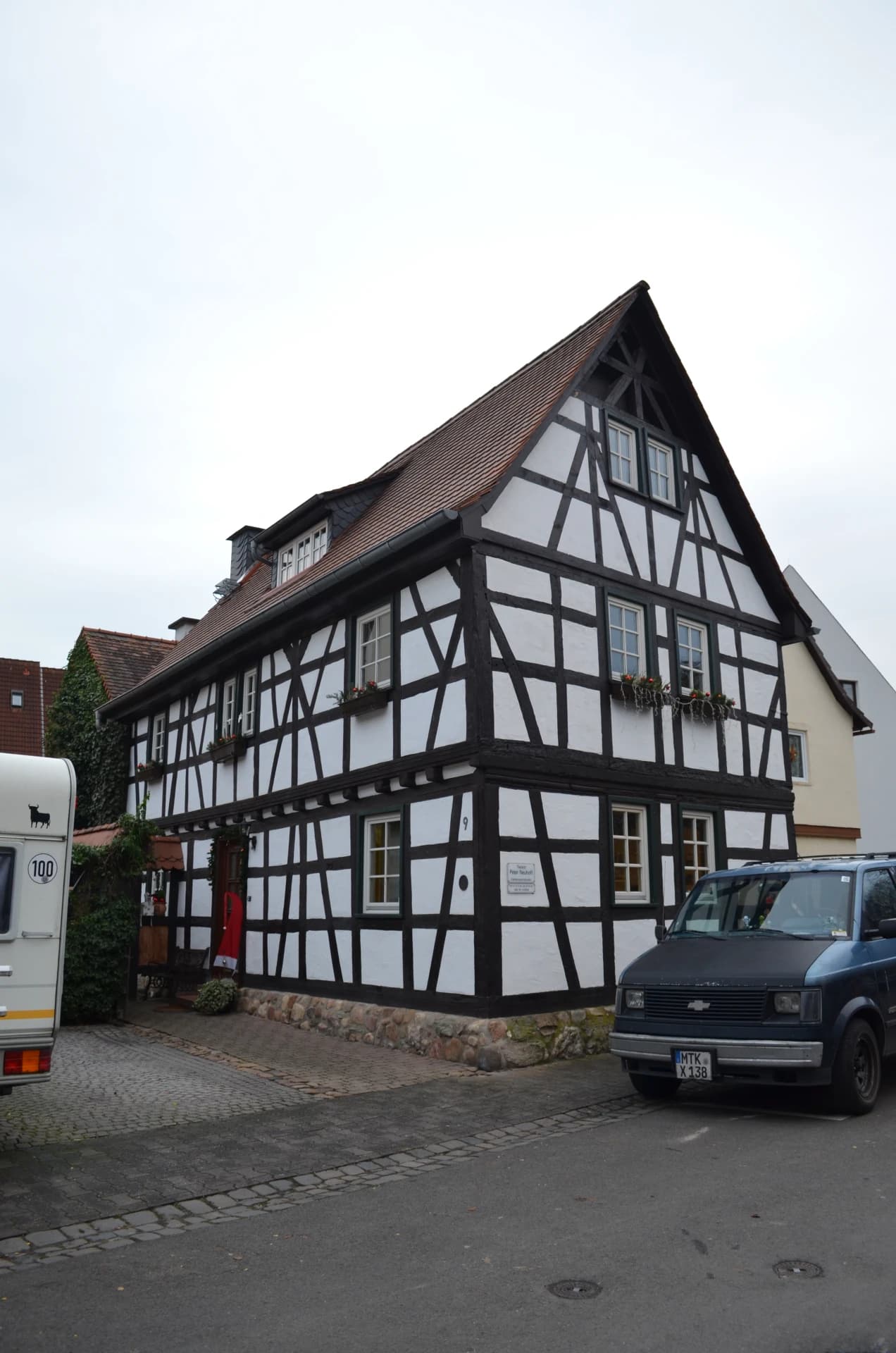 Fachwerkhaus in der Erbsengasse 9 in Hattersheim am Main