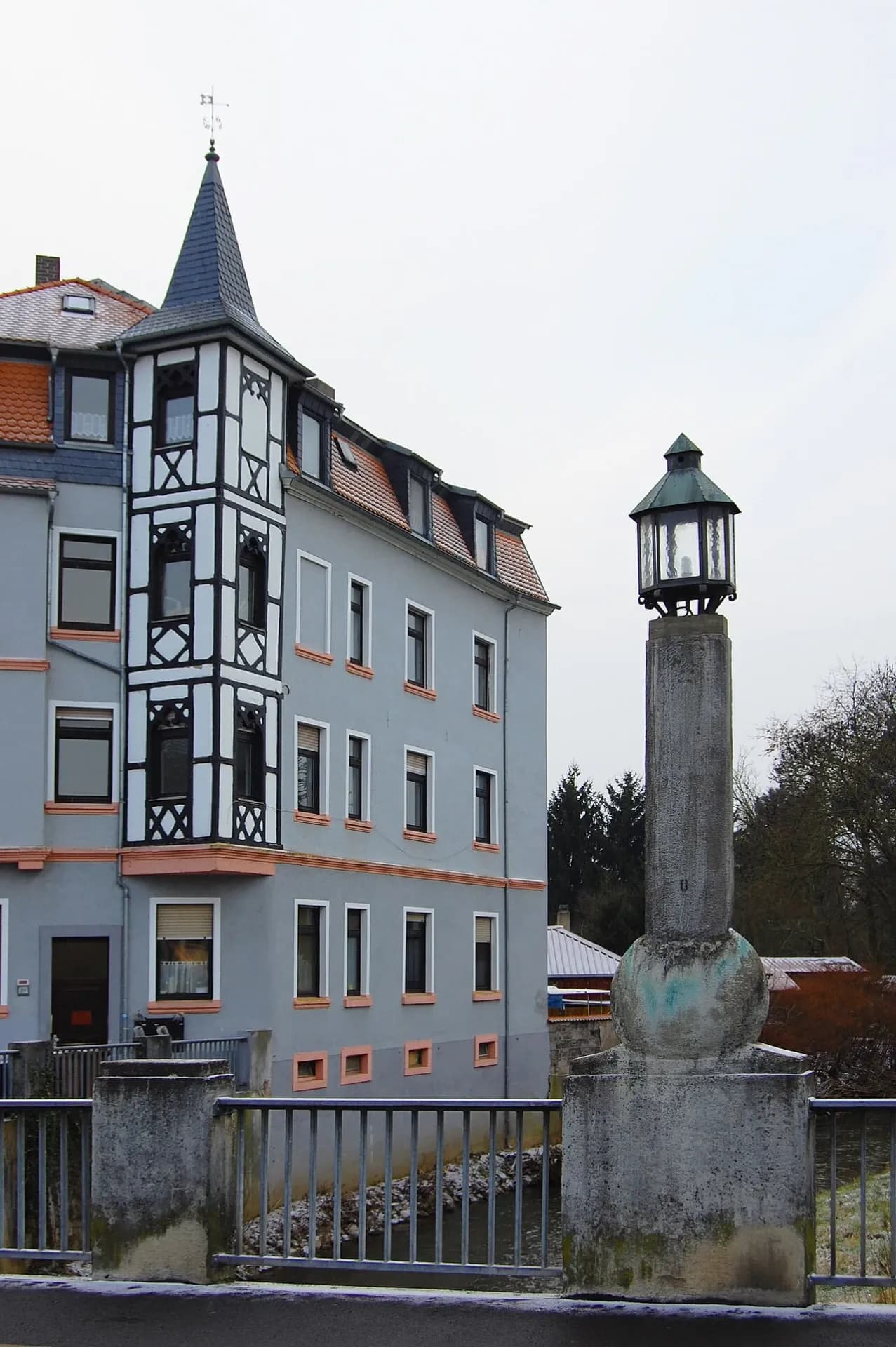 Erkerhaus an der Aschaff in Aschaffenburg-Damm