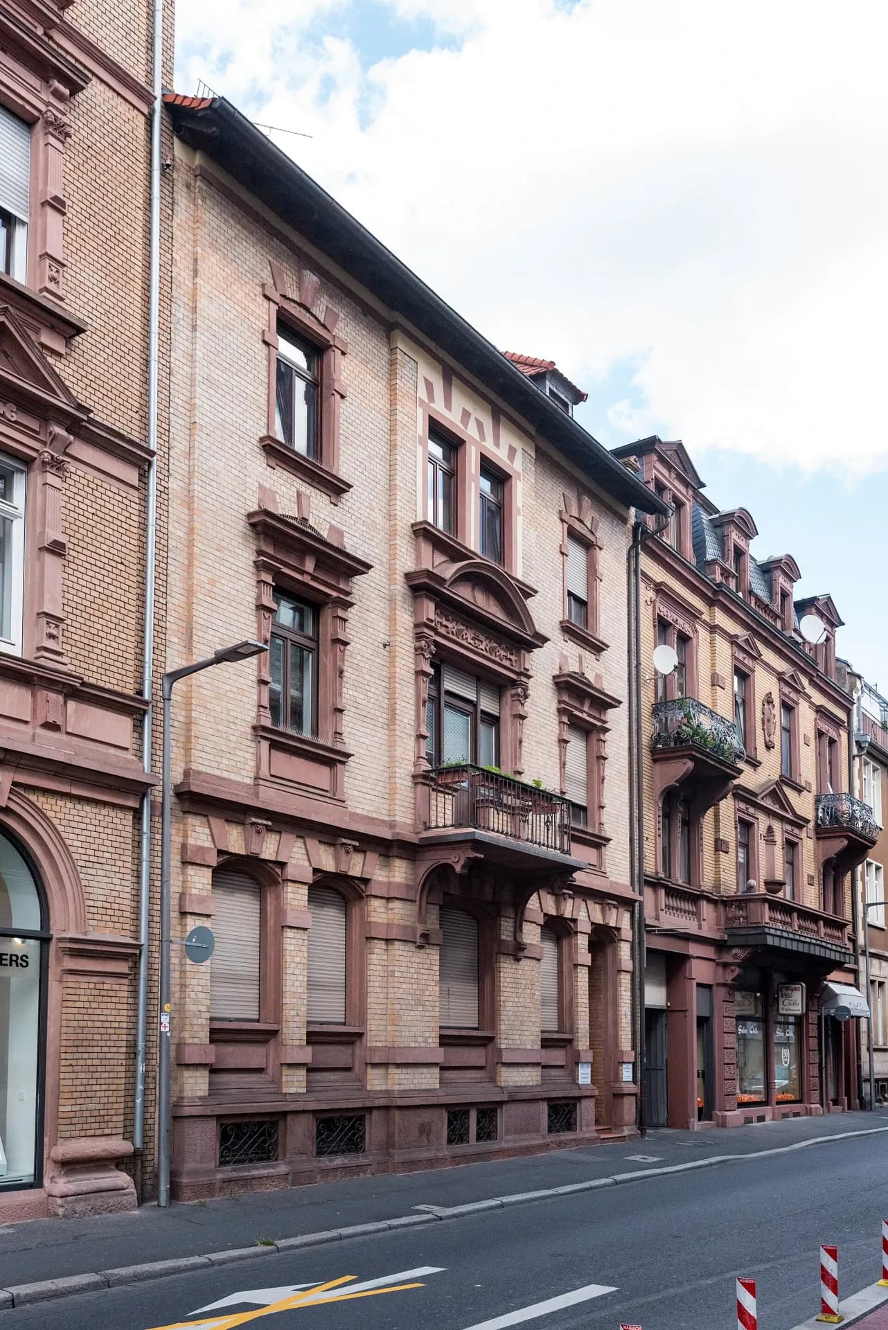 Gründerzeithaus in der Erthalstraße 5 in Aschaffenburg