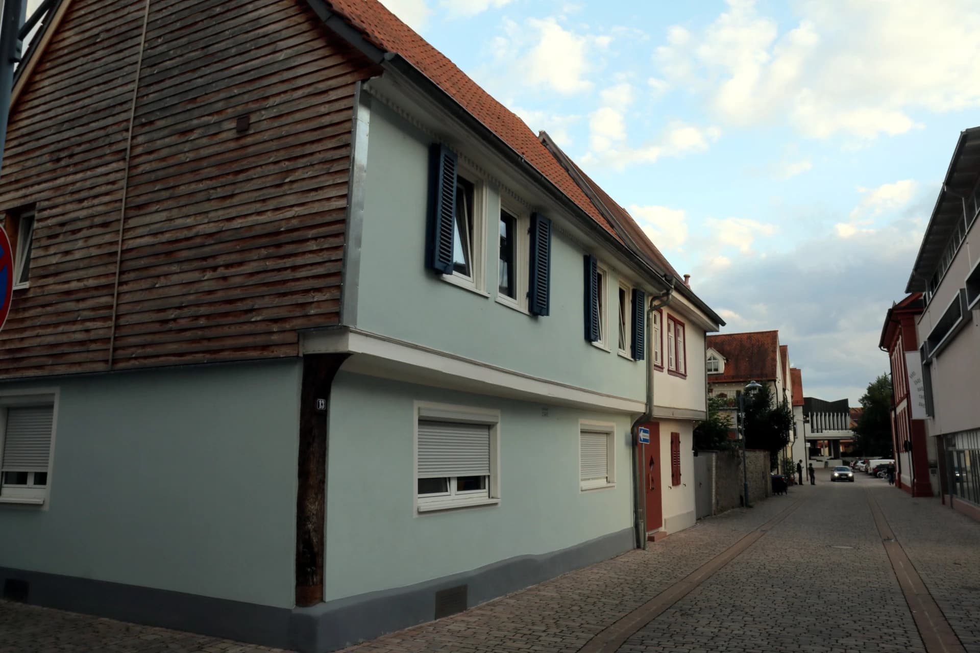 Saniertes Eckhaus Eulengasse 13 in Dieburg