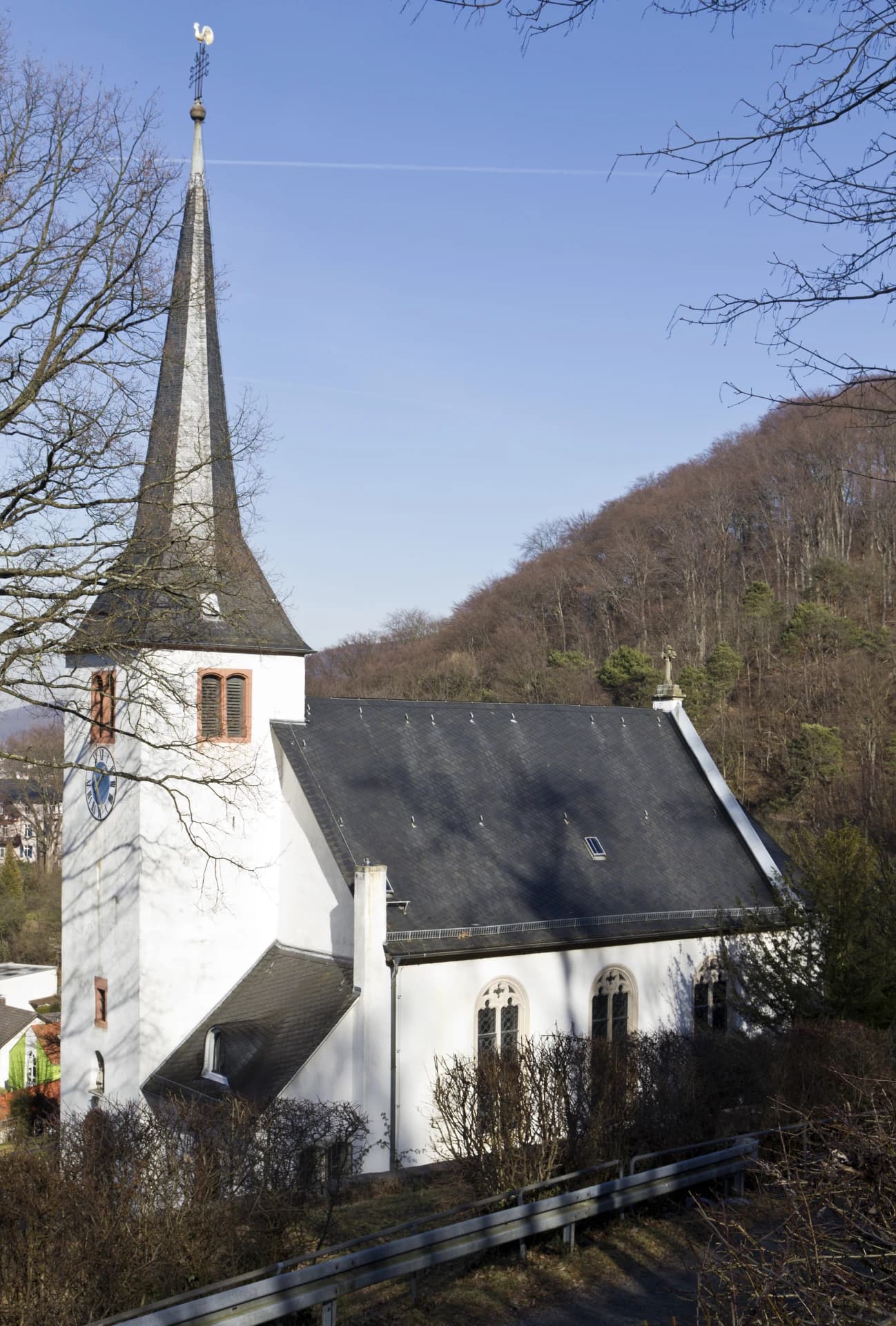 Evangelische Bergkirche im Ortsteil Jugenheim in Seeheim-Jugenheim