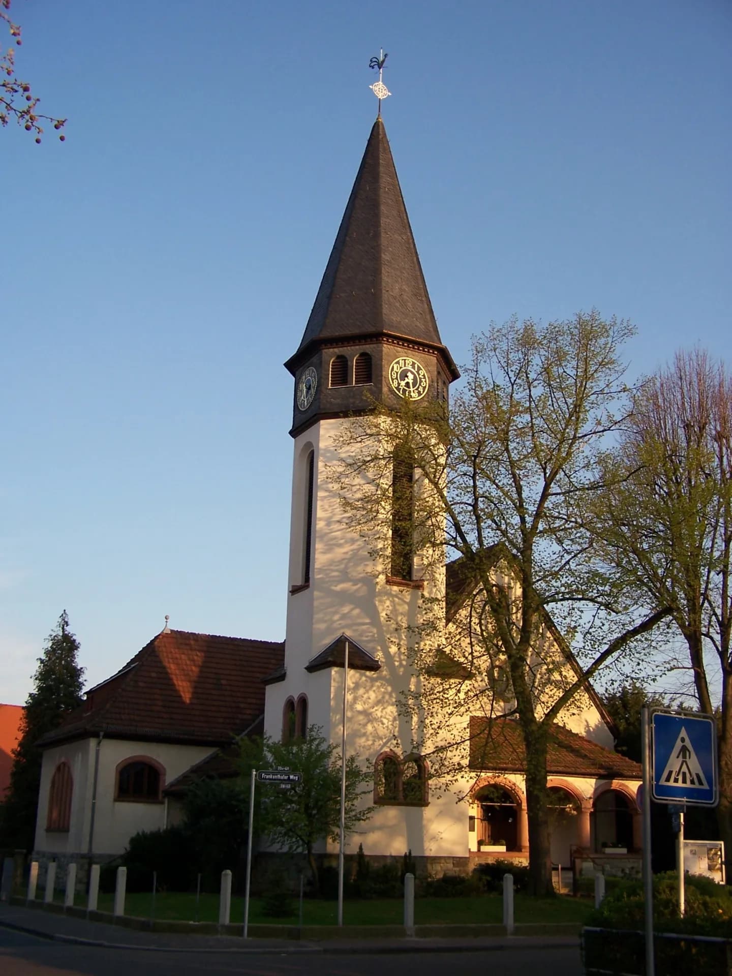 Evangelische Kirche in der Kolonie von Frankfurt-Zeilsheim