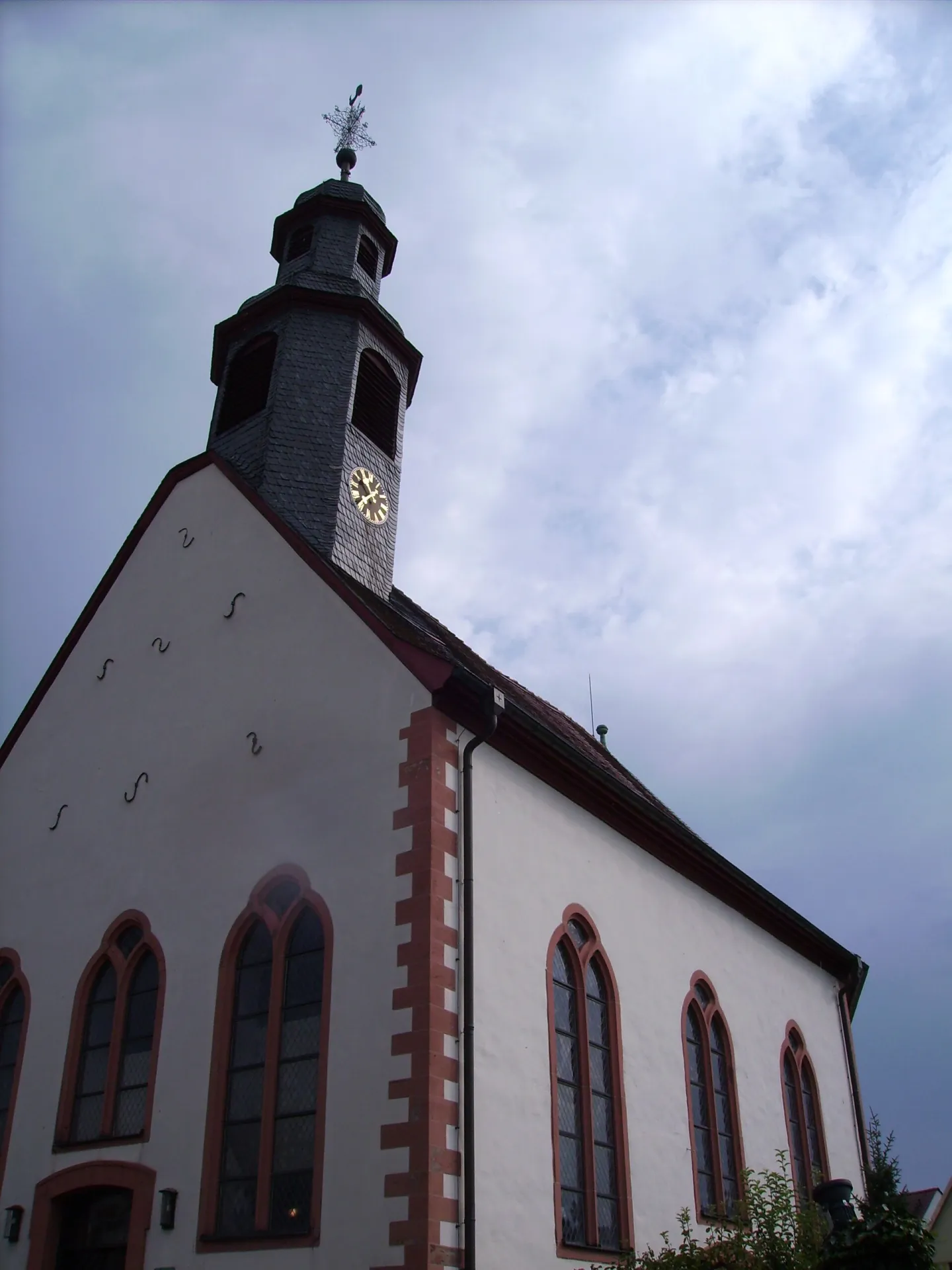 Turm der evangelischen Kirche in Gronau