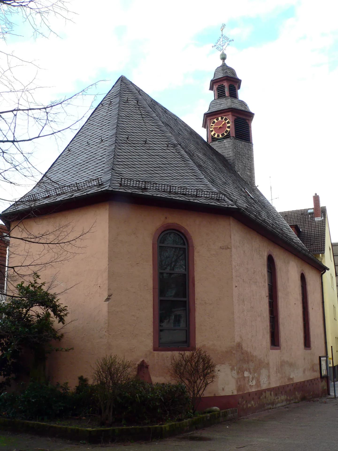 Alte evangelische Kirche in Frankfurt Niederrad