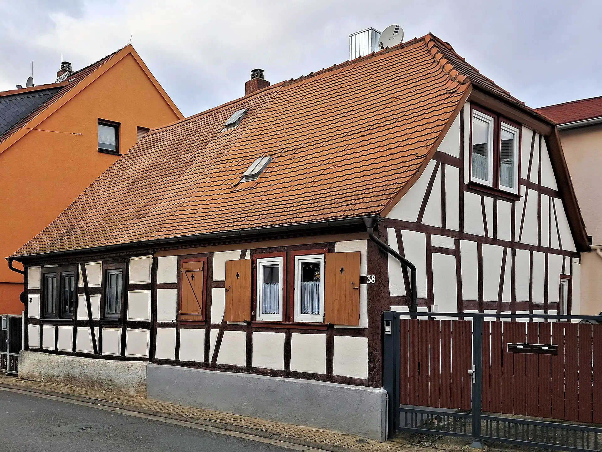 Fachwerk-Doppelhaus in Egelsbach