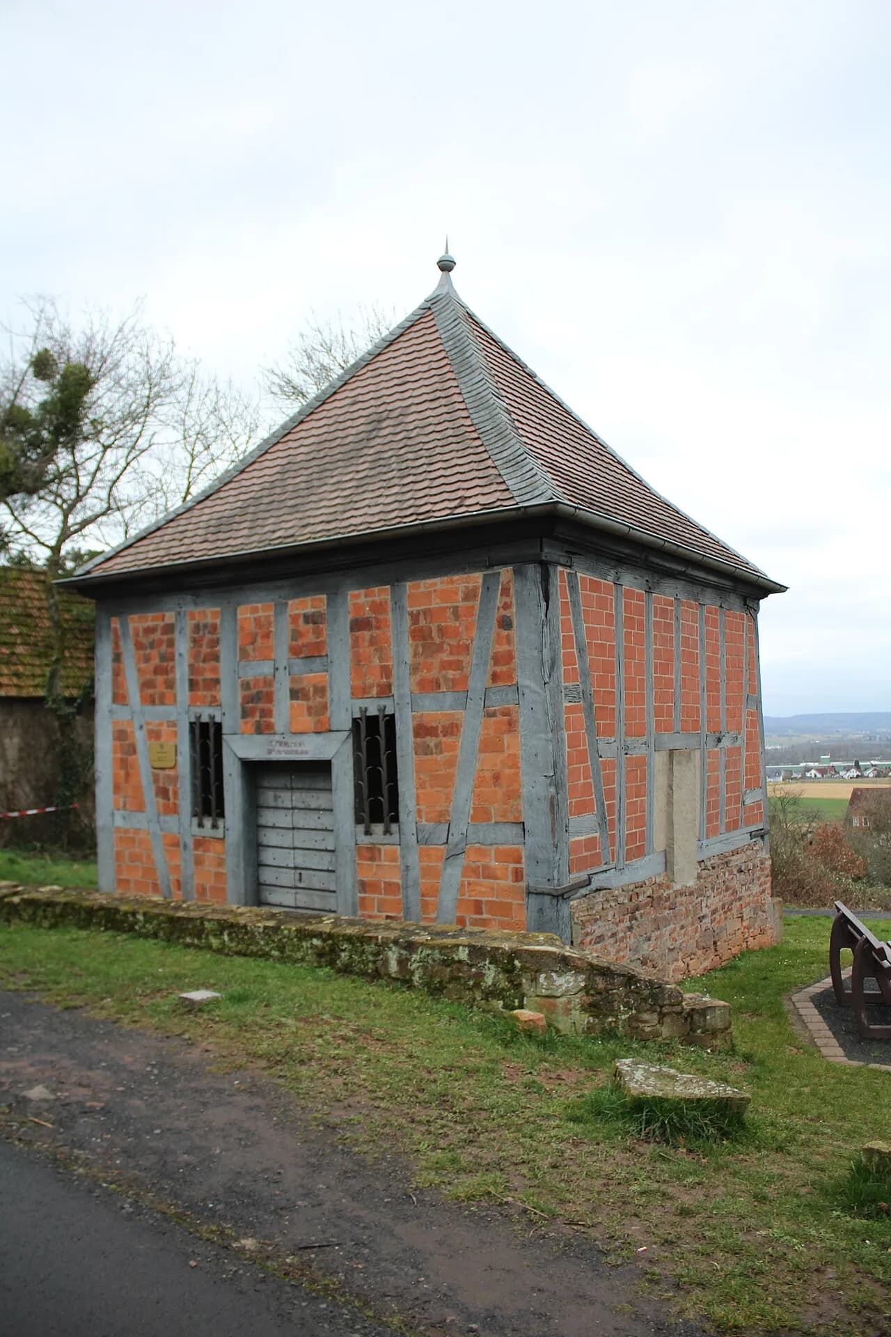 Fachwerkbau am Kirchberg in Gründau-Niedergründau