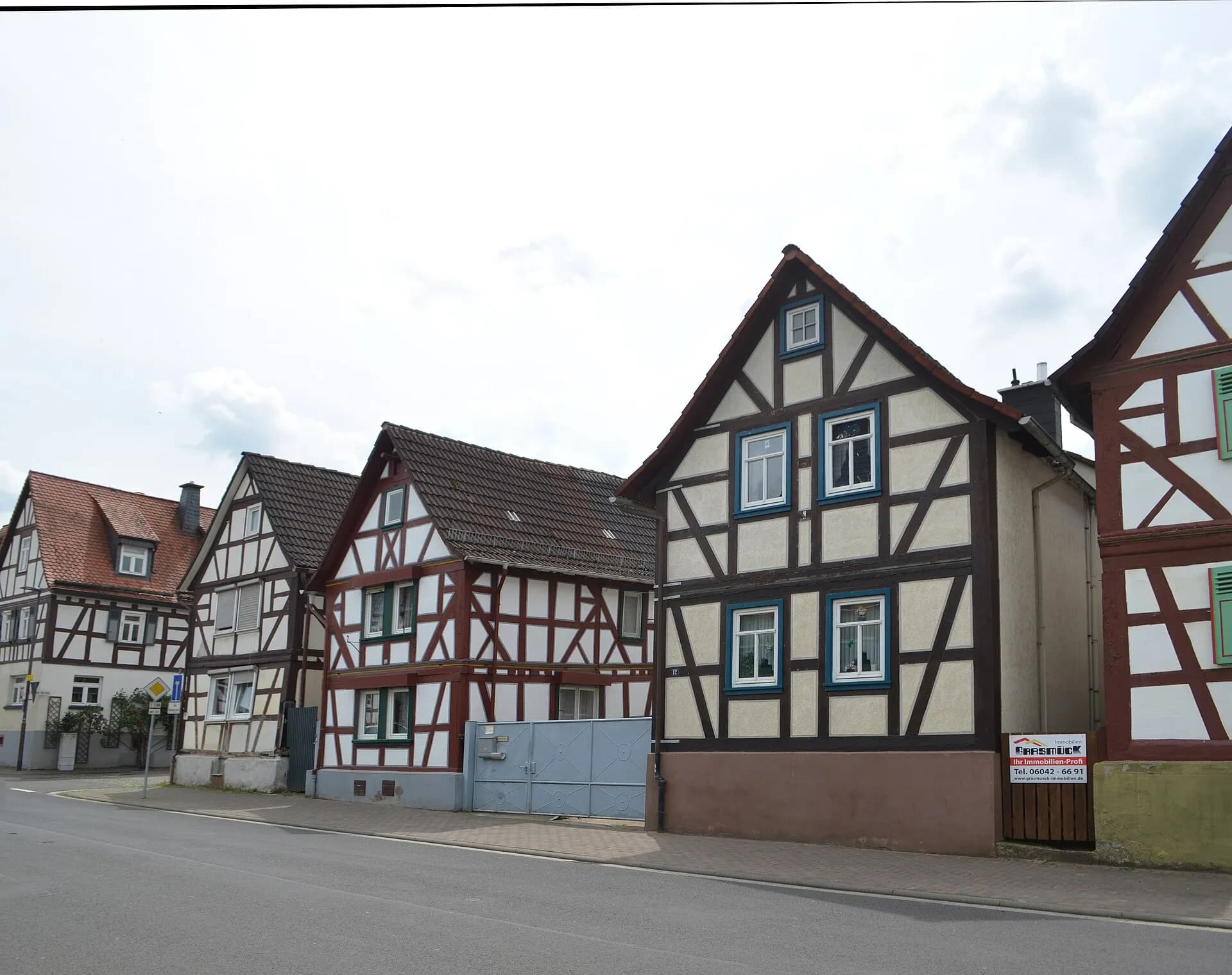 Fachwerkhäuser Gießener Straße 10 und 12 in Florstadt-Stammheim