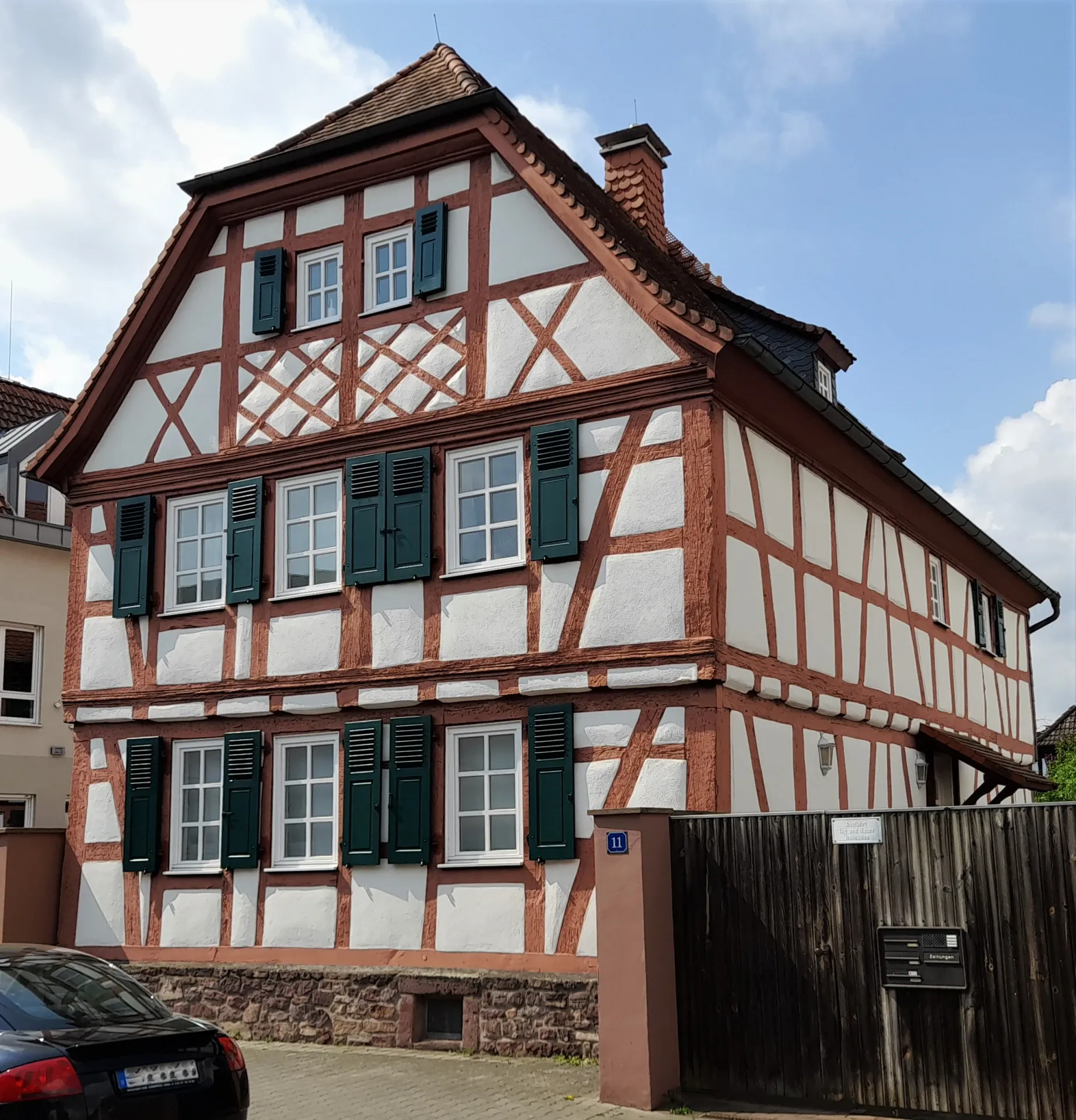 Fachwerkhaus Alberusstraße 11 in Dreieich-Sprendlingen