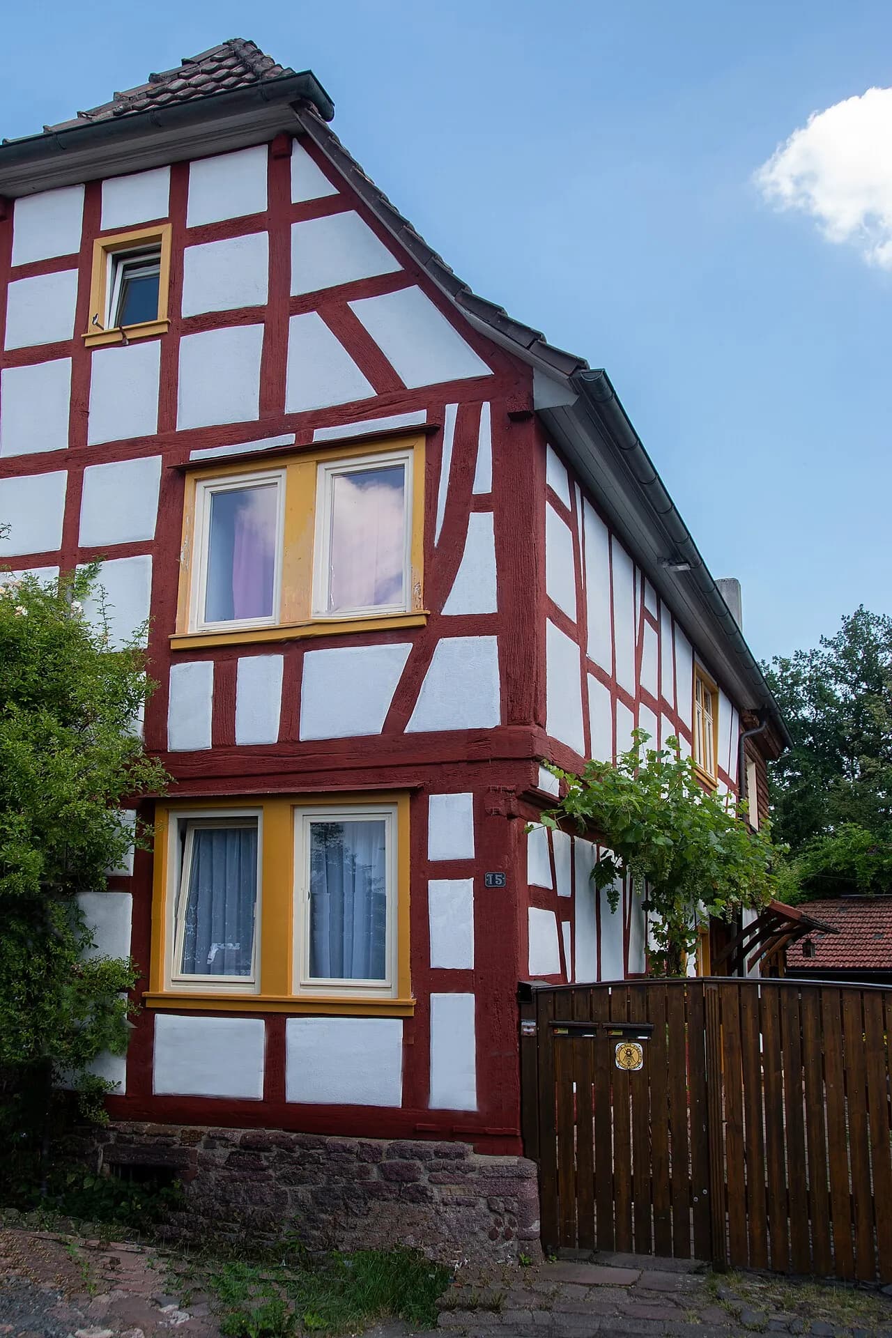 Fachwerkhaus Alte Bogengasse 15 in Dreieich-Dreieichenhain
