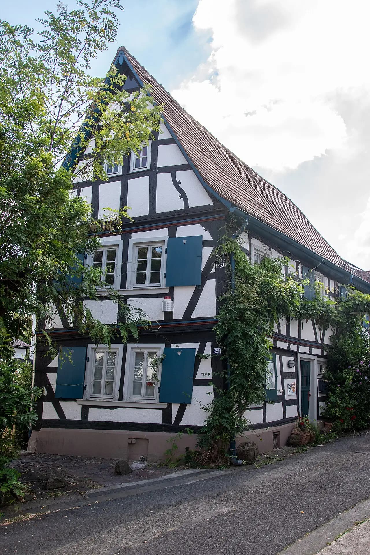 Fachwerkhaus Alte Bogengasse 25 in Dreieich-Dreieichenhain