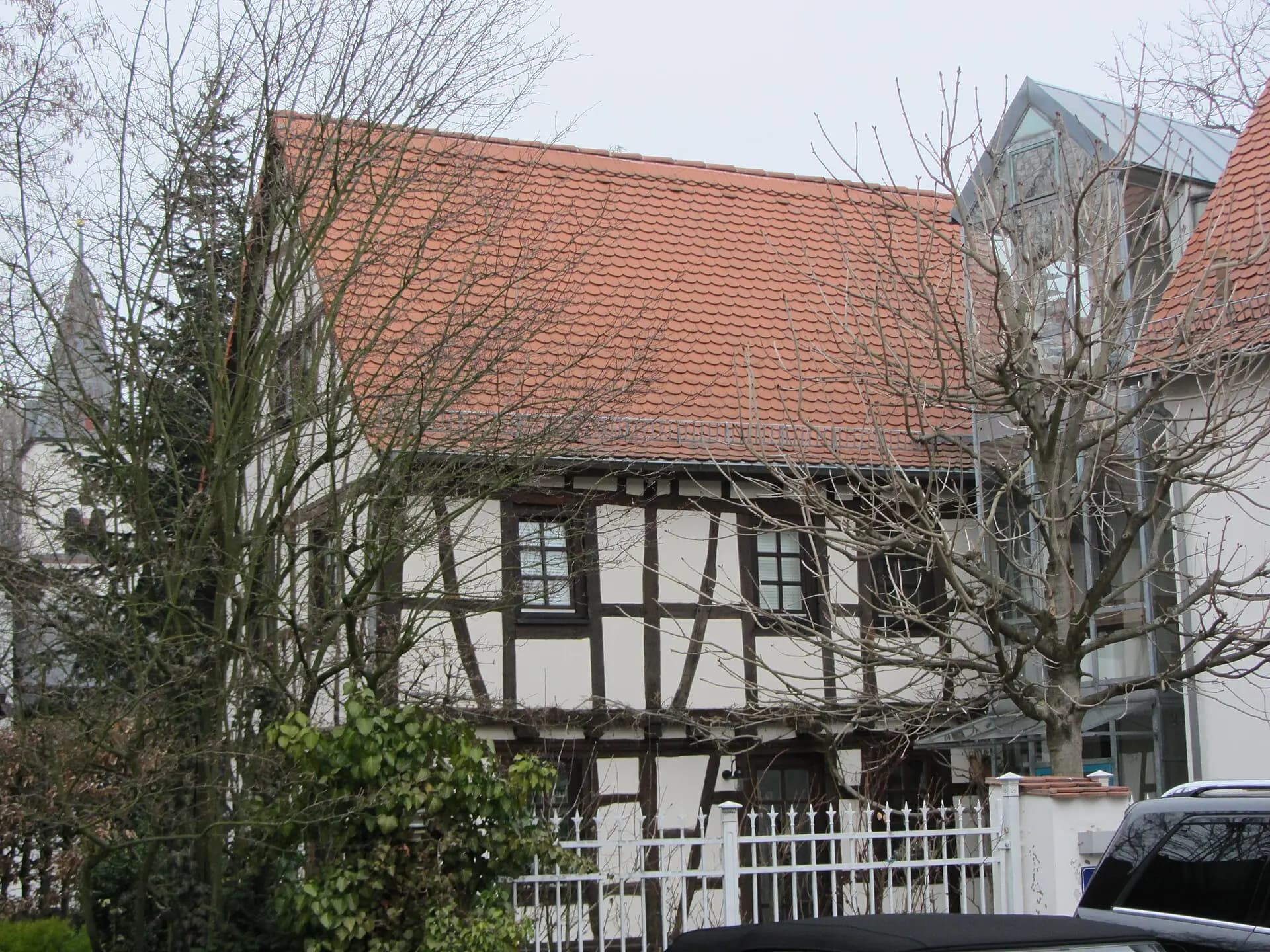 Fachwerkhaus mit Hof An der Trinkhalle in Bad Soden am Taunus