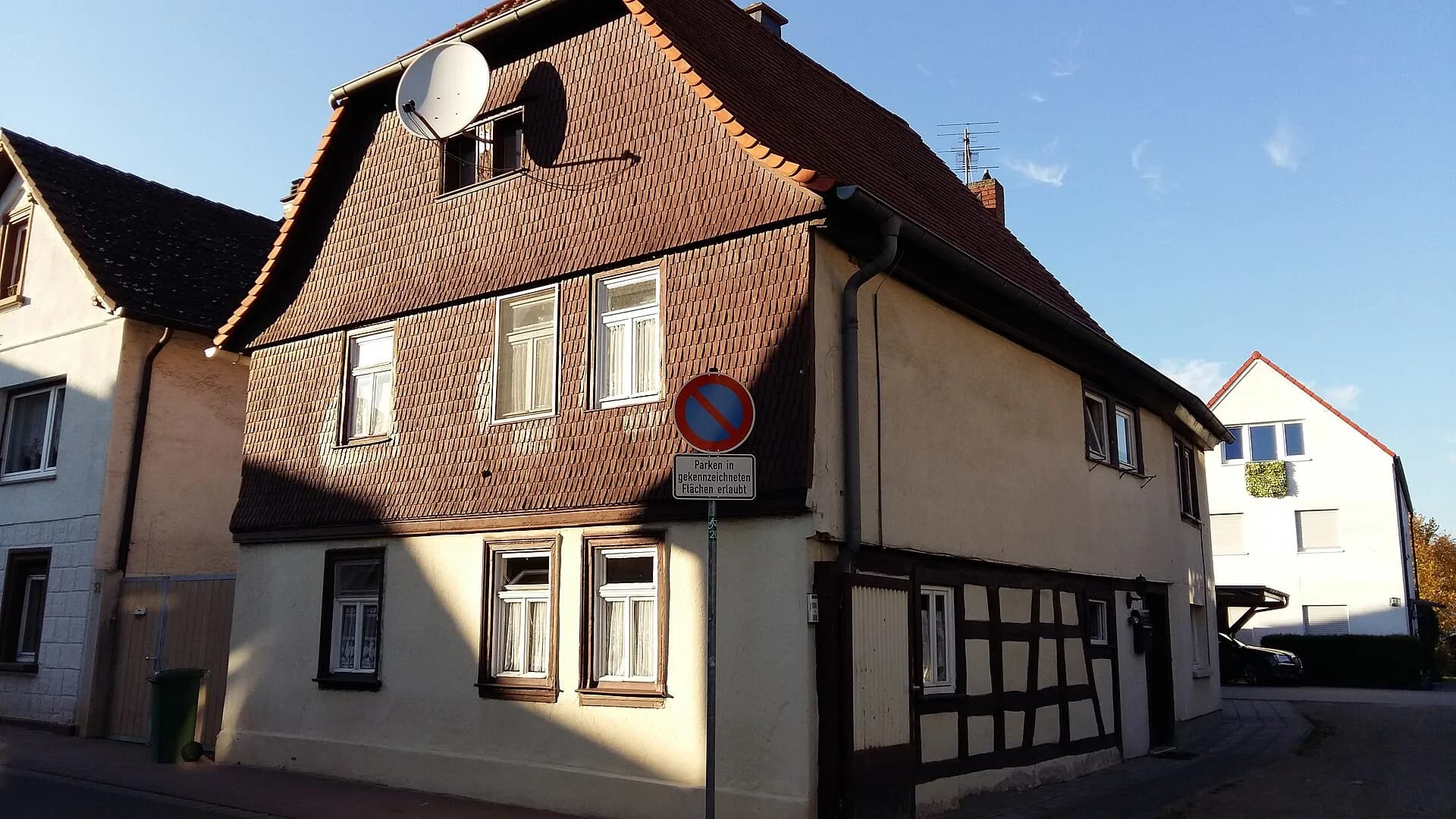 Fachwerkhaus in der Angelstraße 54 in Groß-Zimmern