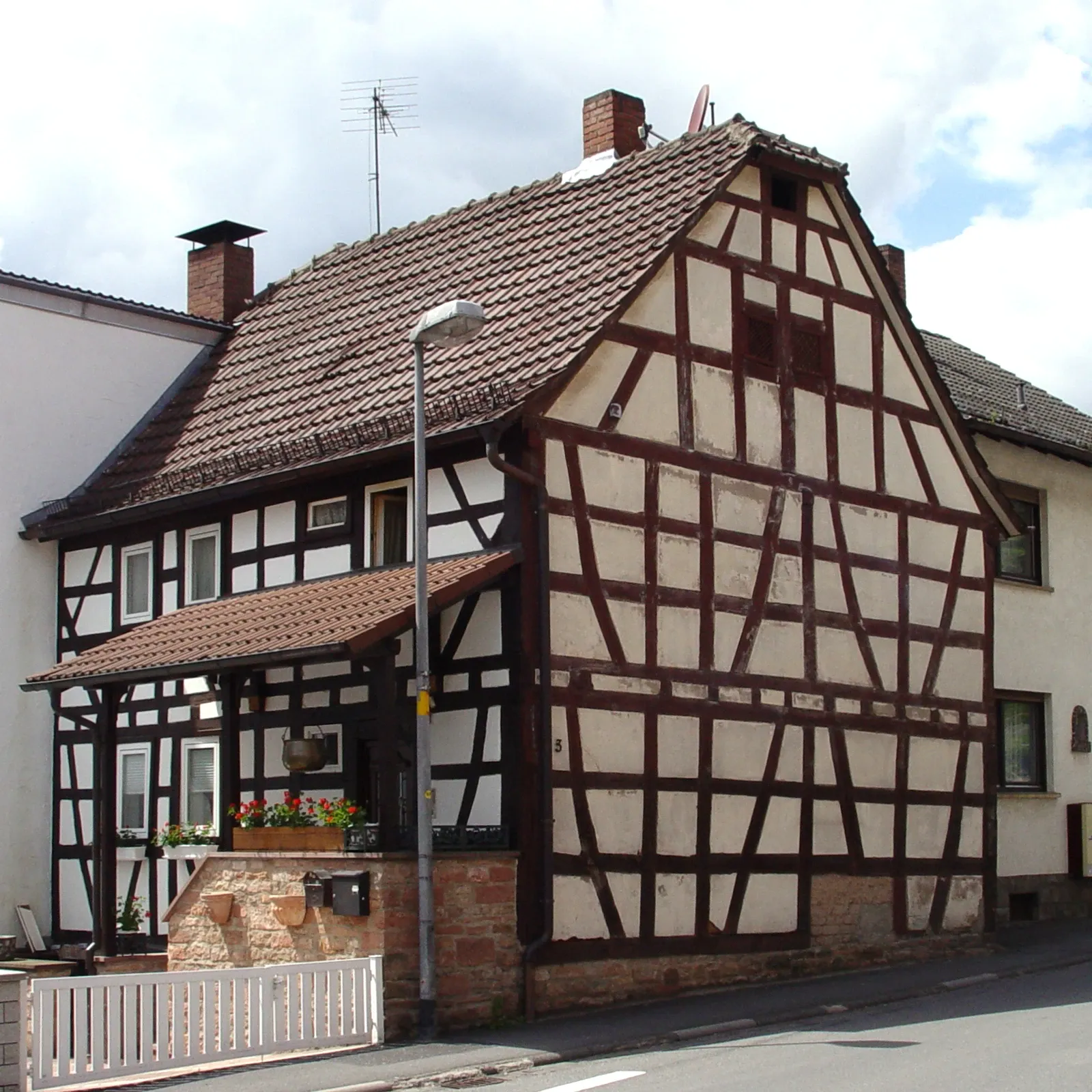 Fachwerkhaus an der Aschaffenburger Straße in Aschaffenburg-Gailbach
