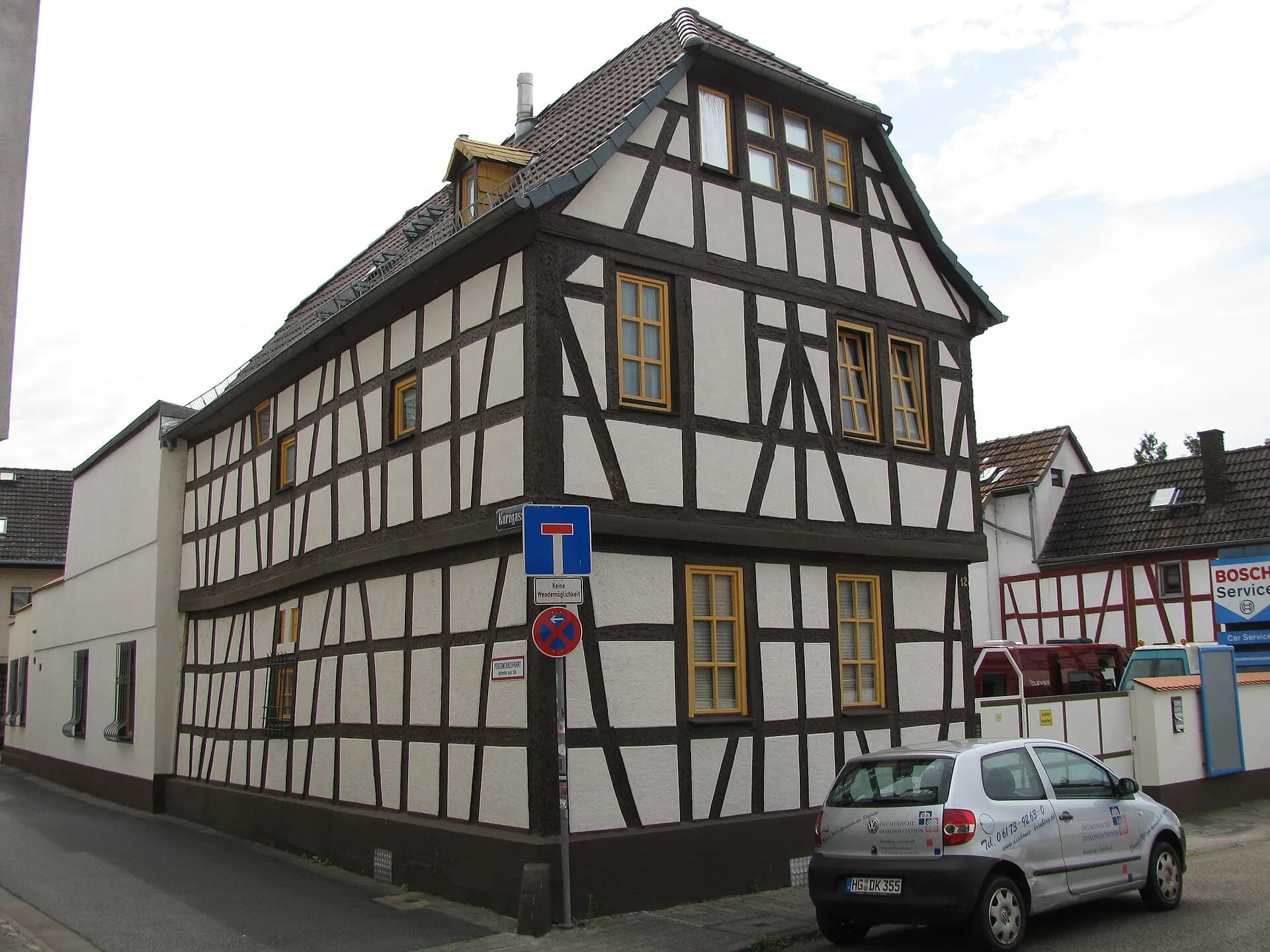 Fachwerkhaus an der Assenheimer Straße in Frankfurt Rödelheim